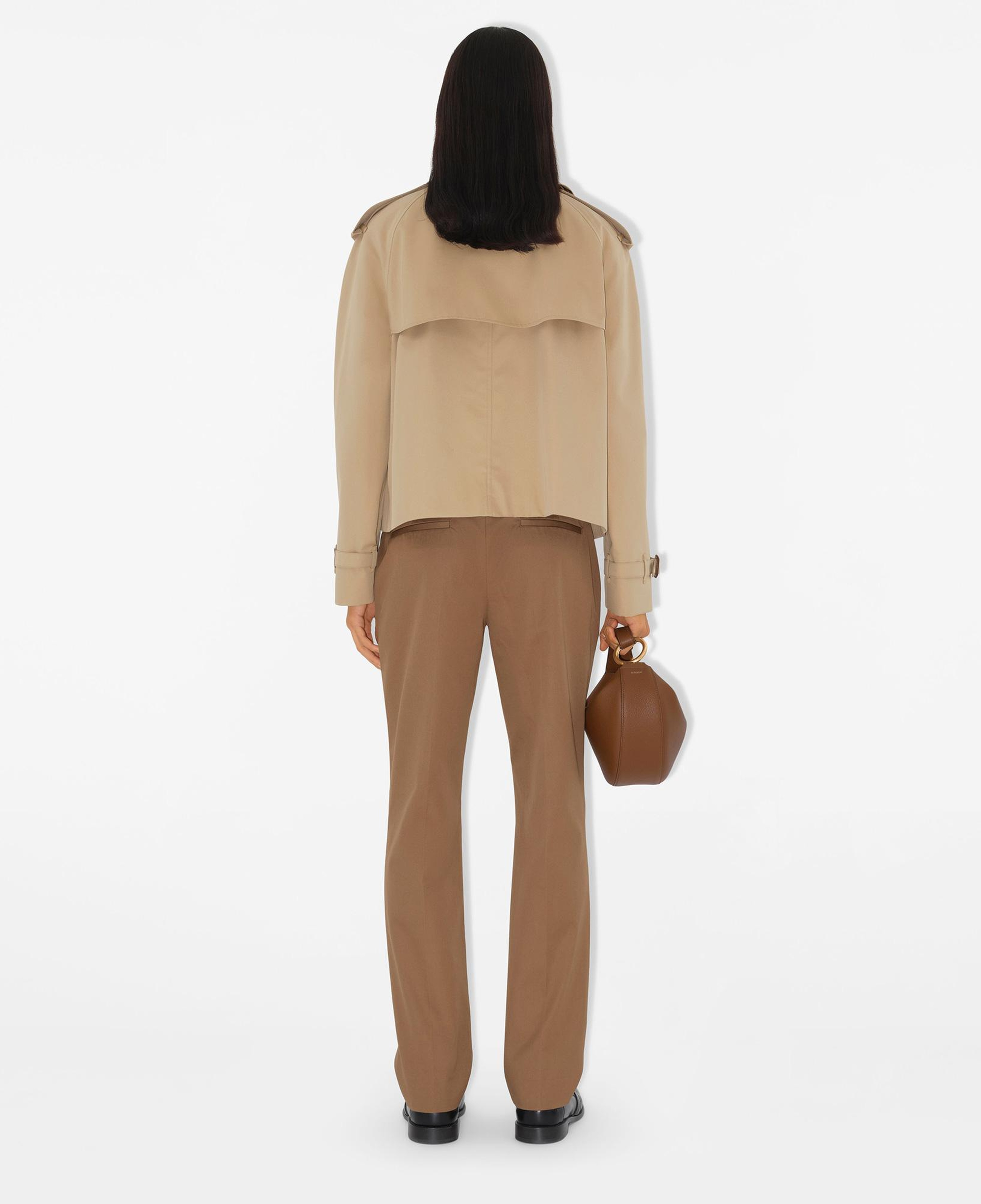 Burberry Gabardine Tailored Kadın Kahverengi Pantolon