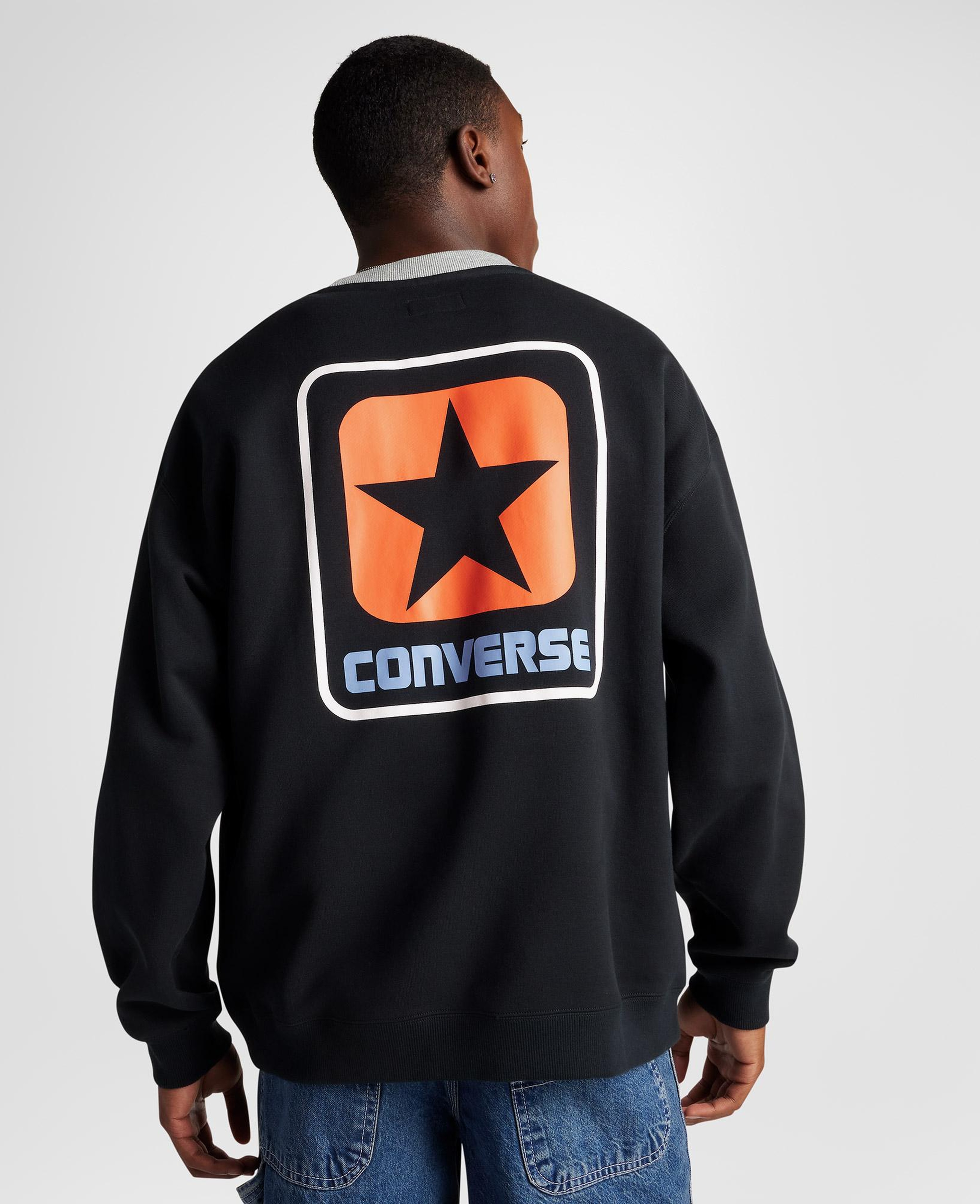 Converse Erkek Siyah Sweatshirt