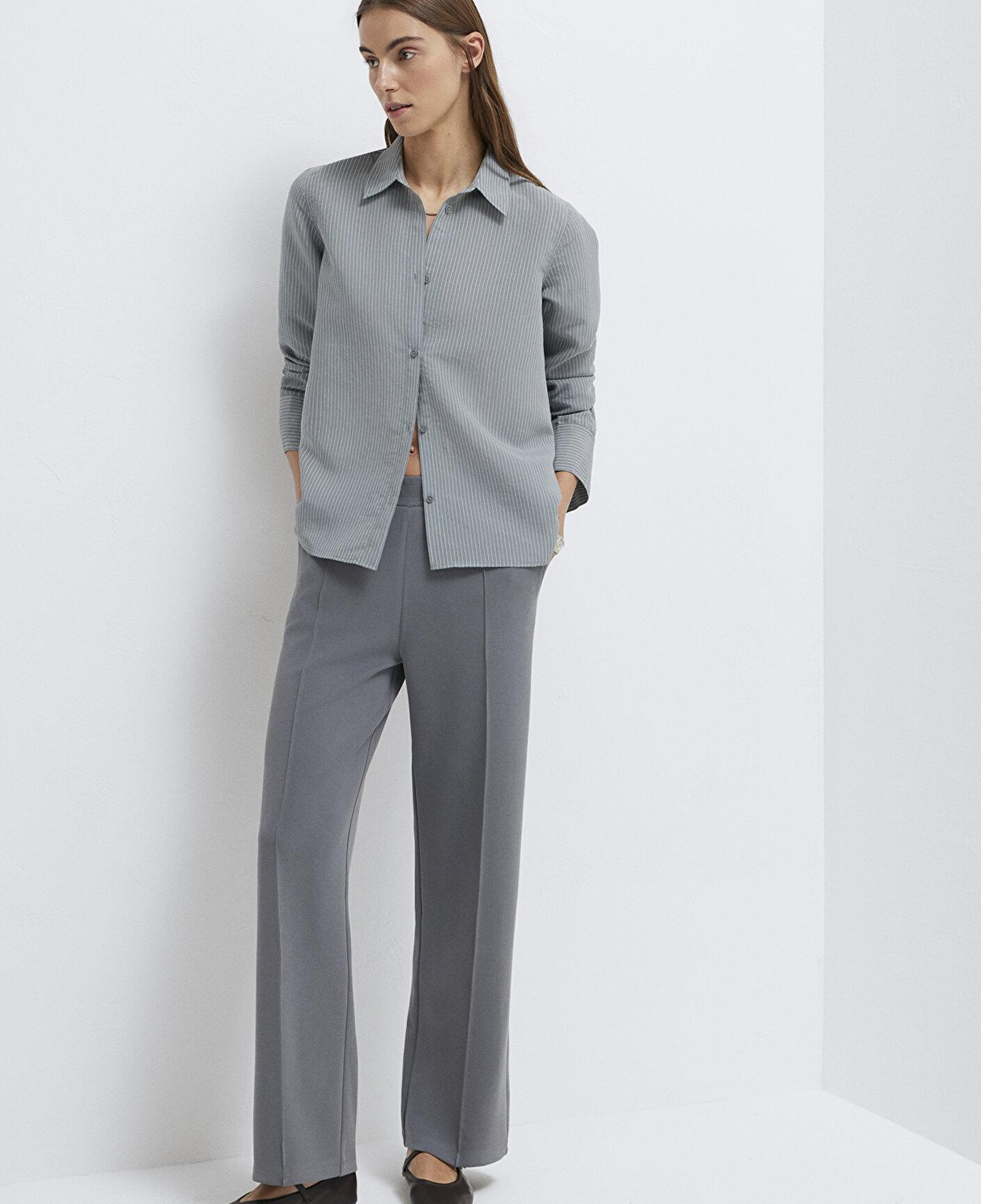 Mavi Sporty Lux Gri (TENCEL™) Modal Karışımlı Eşofman Altı 1010634-70122