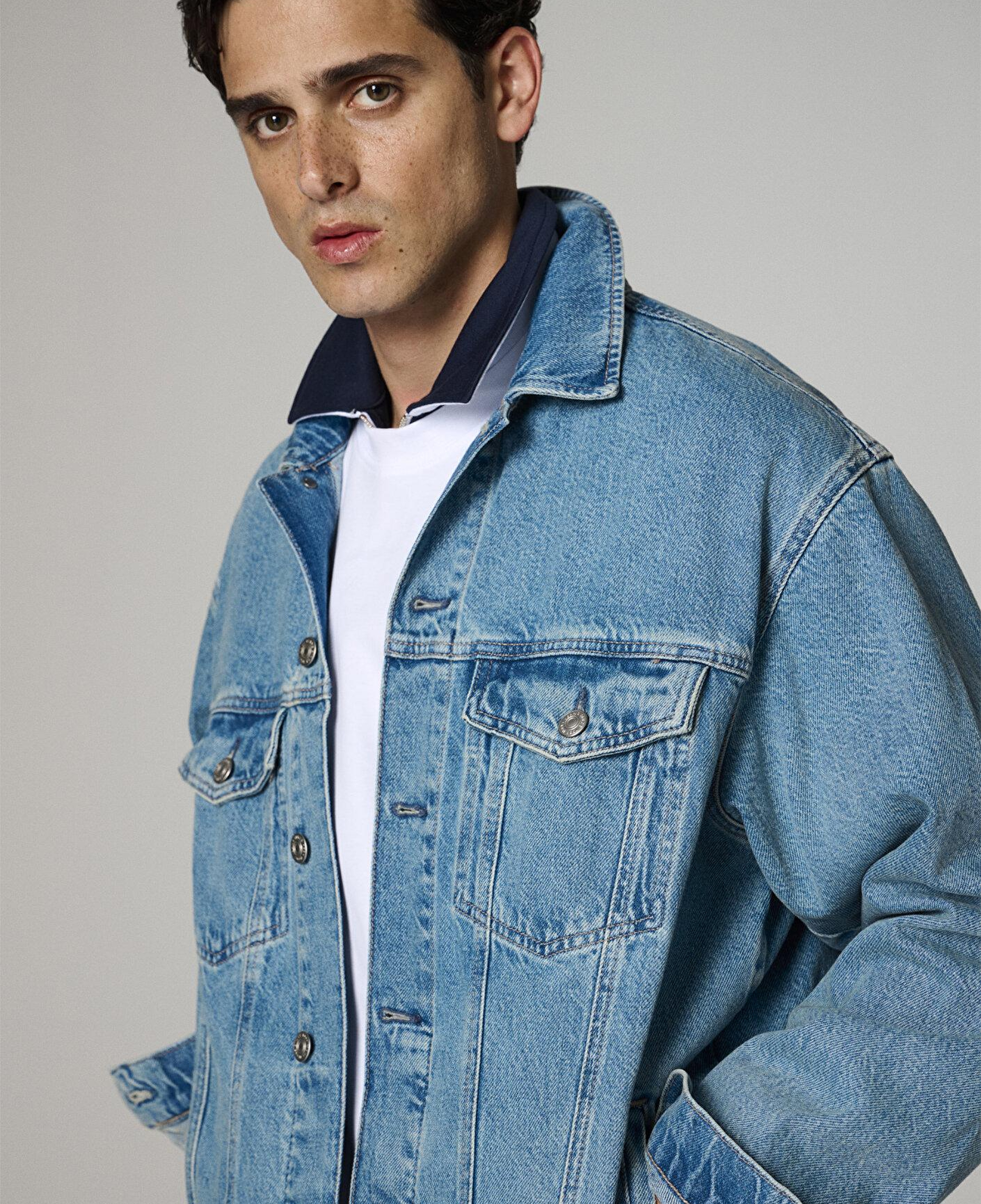 Ryan Dusty Lt Blue Mavi Pro Denim Ceket
