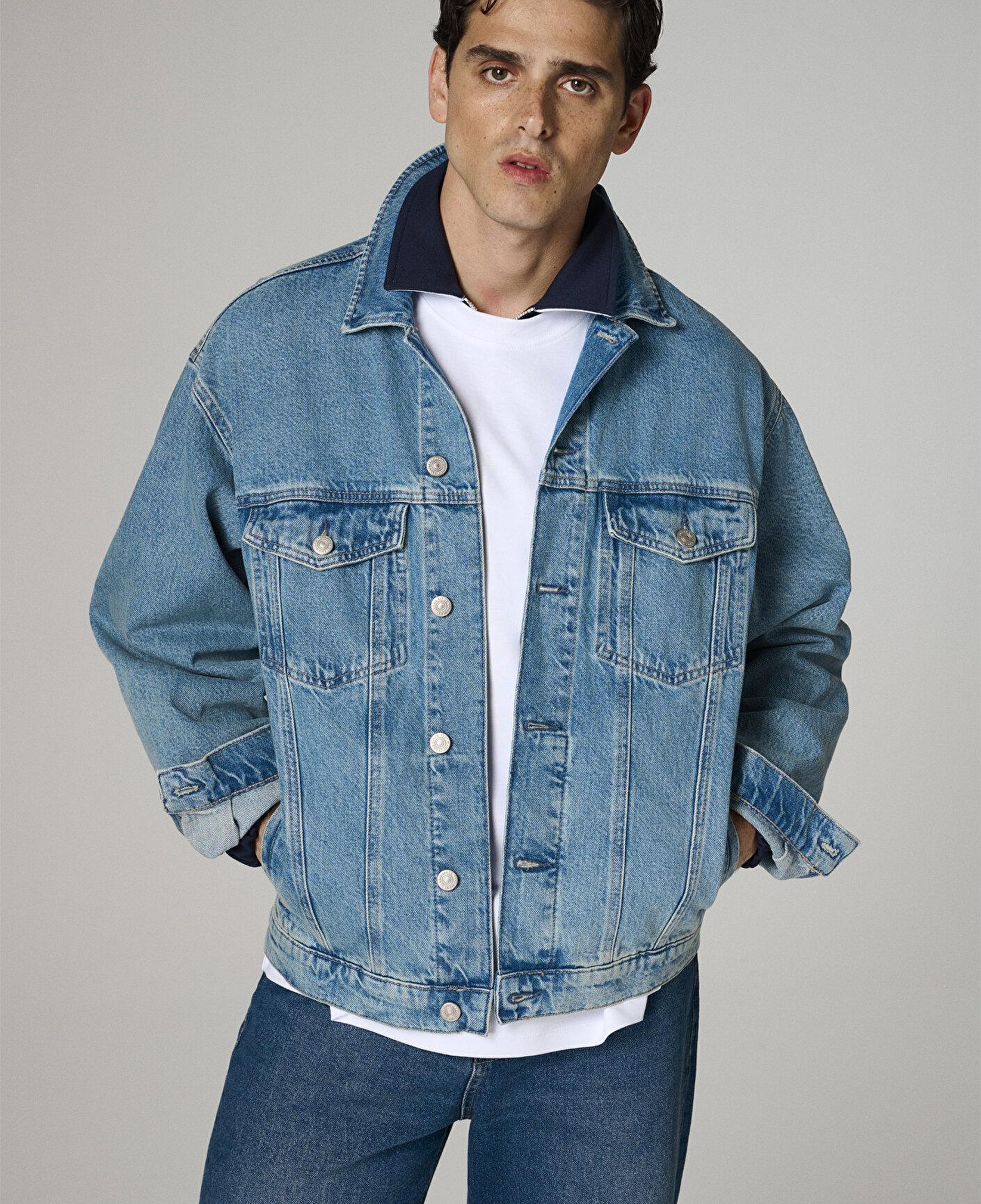 Ryan Dusty Lt Blue Mavi Pro Denim Ceket