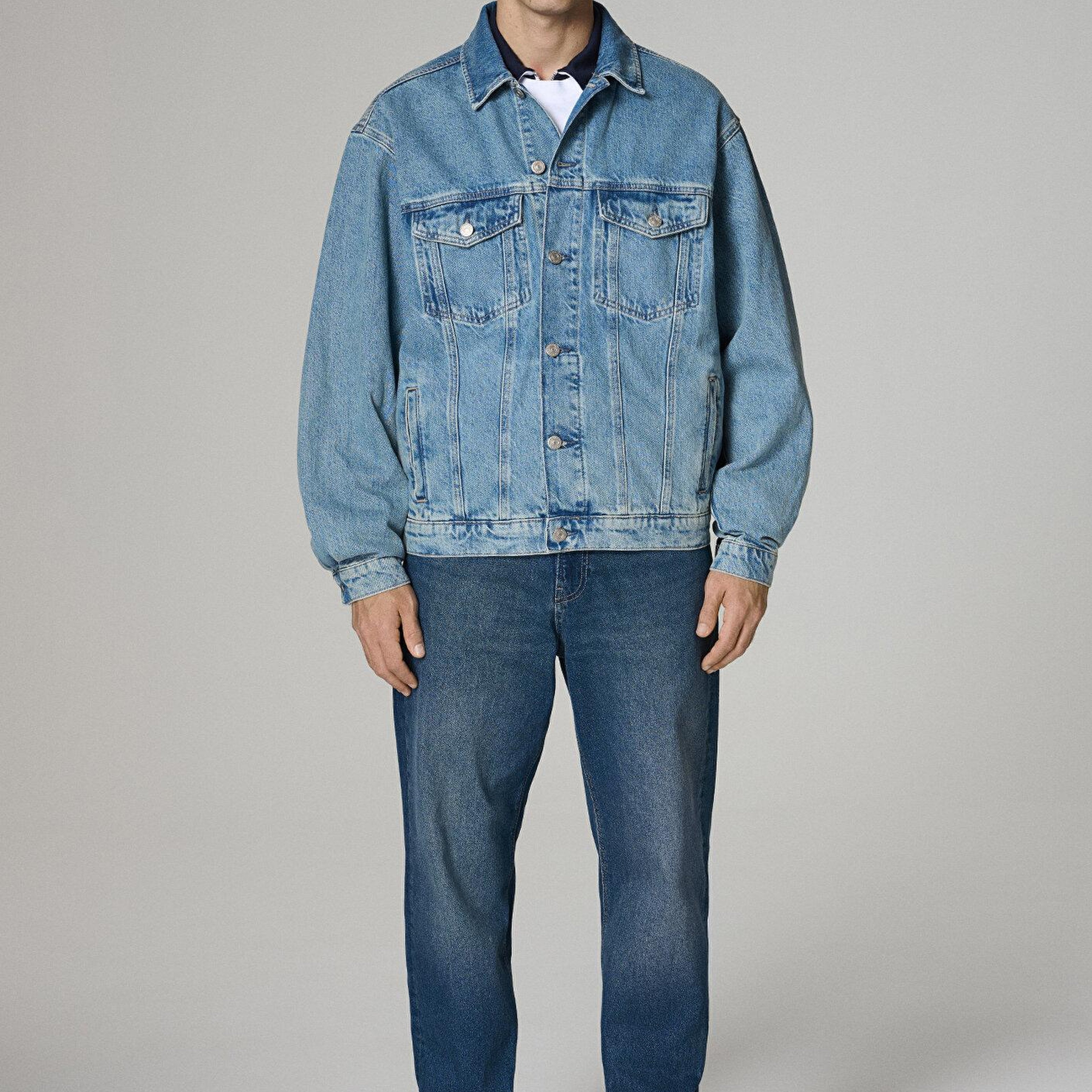 Ryan Dusty Lt Blue Mavi Pro Denim Ceket