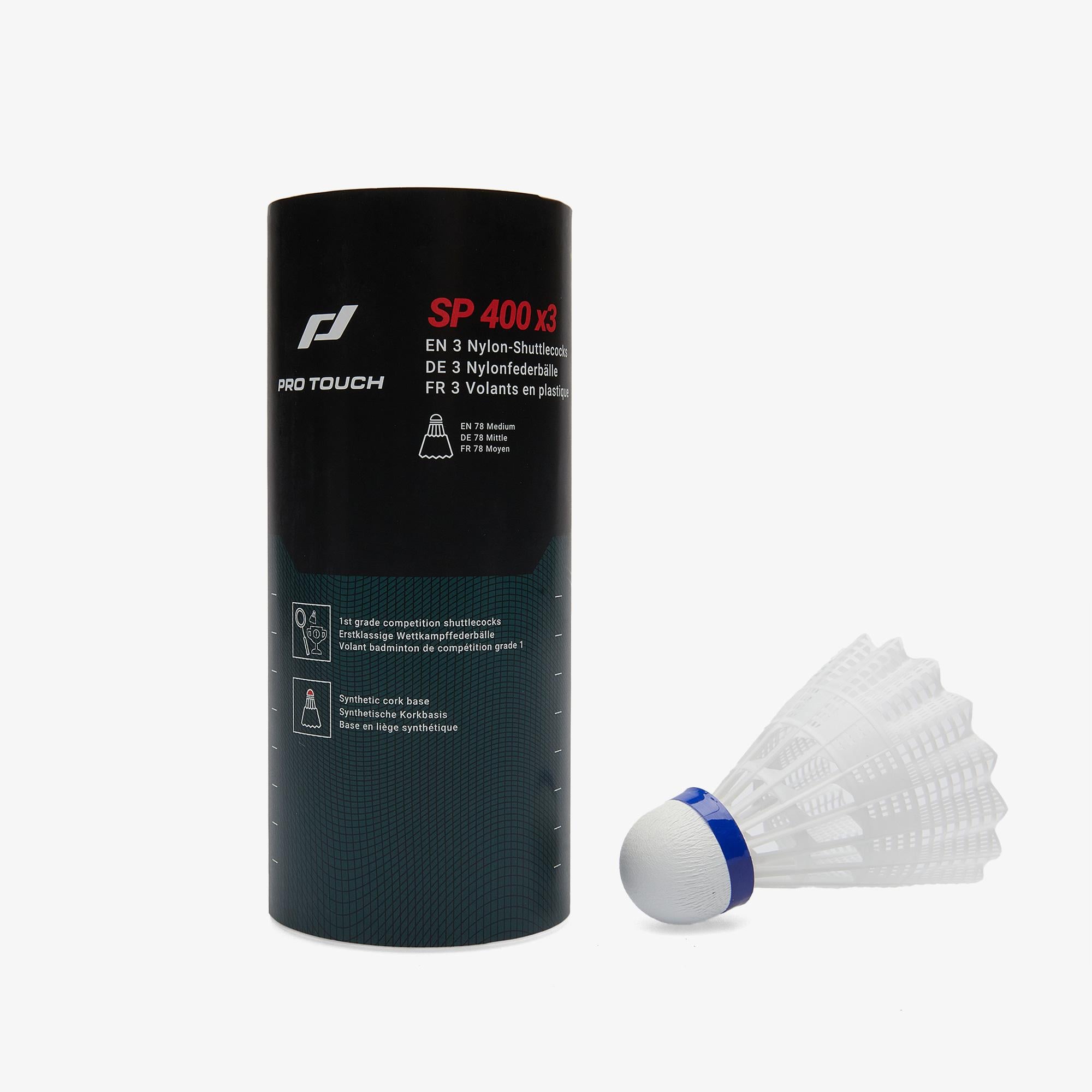 Pro Touch Unisex Beyaz 3'lü Badminton Topu