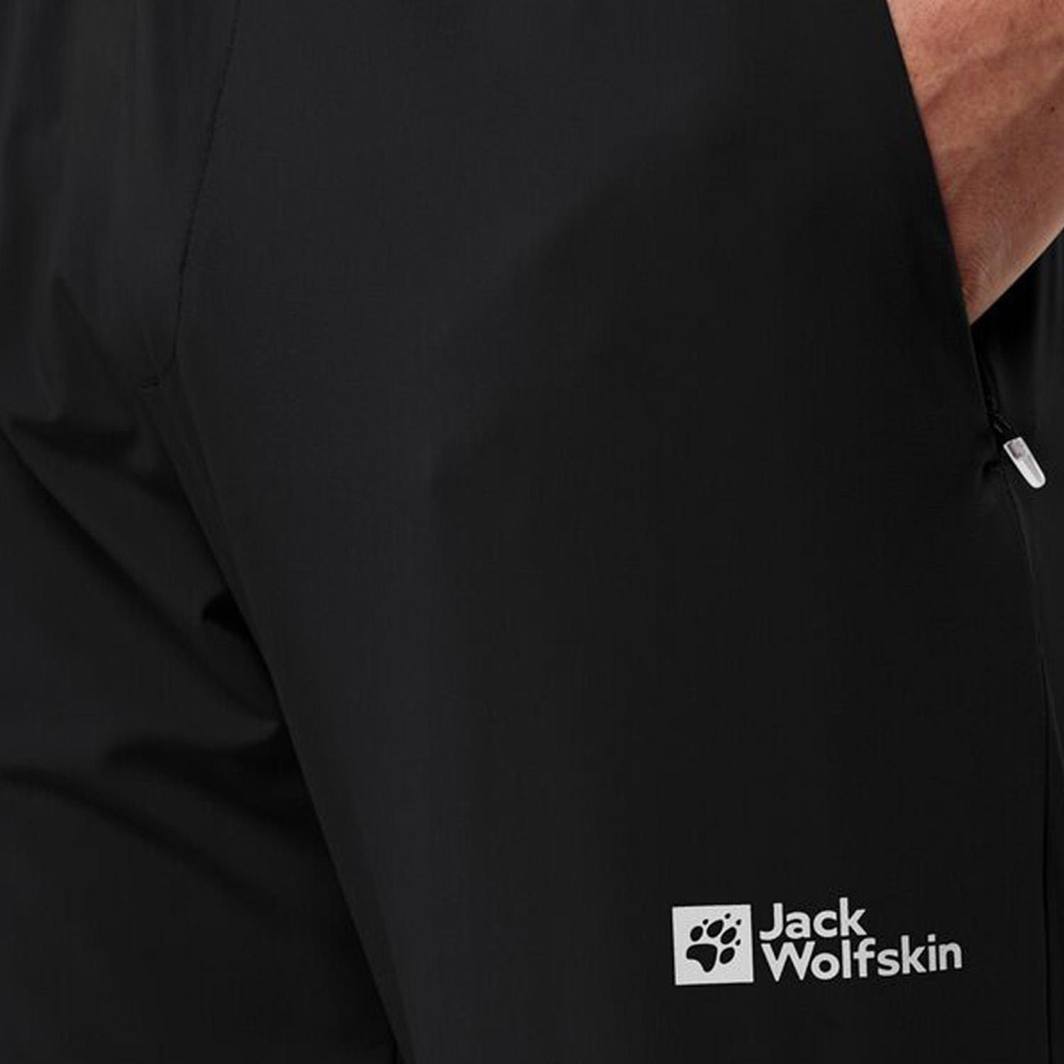 Jack Wolfskin Prelight Chill Erkek Siyah Outdoor Pantolonu