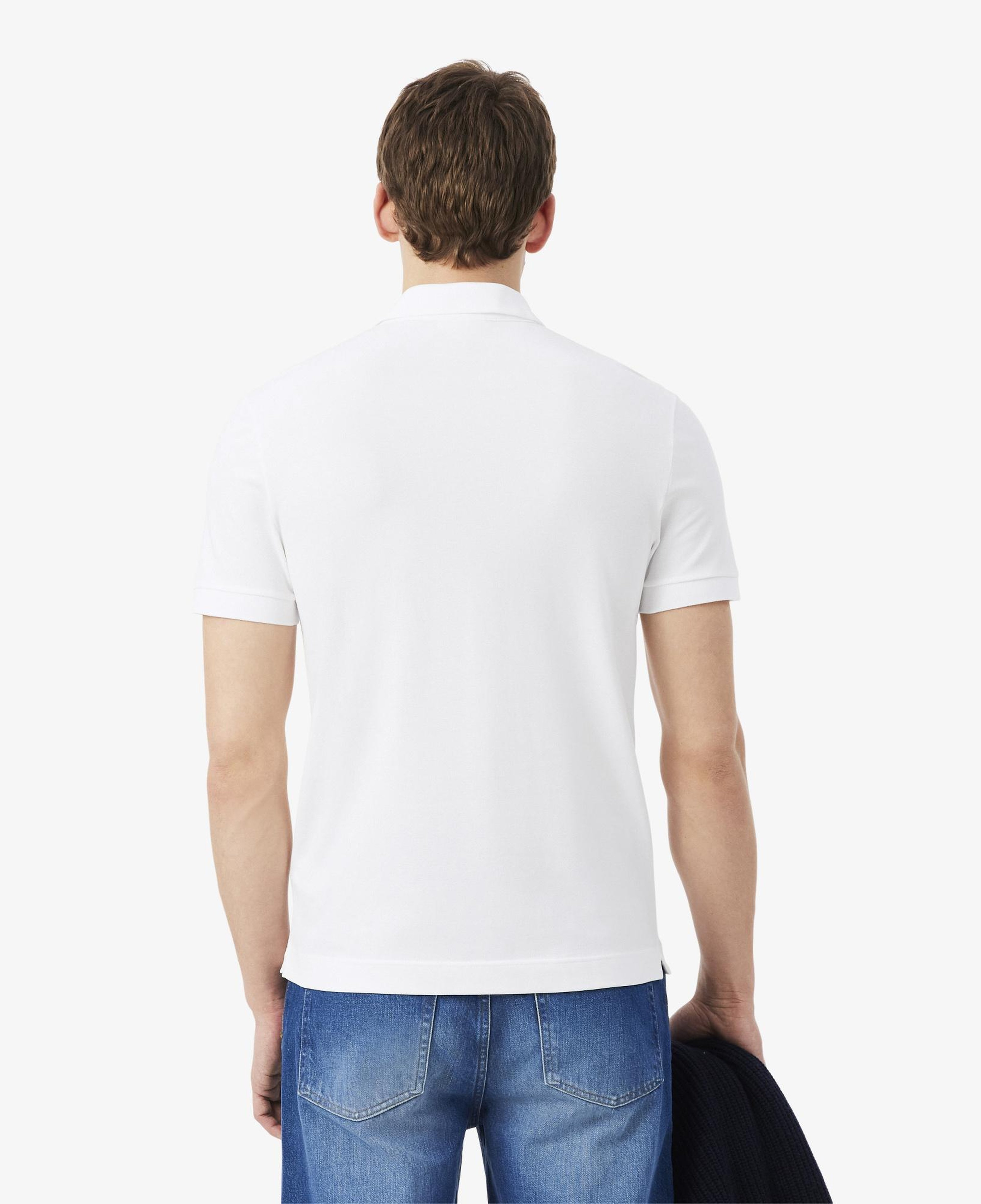 Erkek Regular Fit Beyaz Paris Polo
