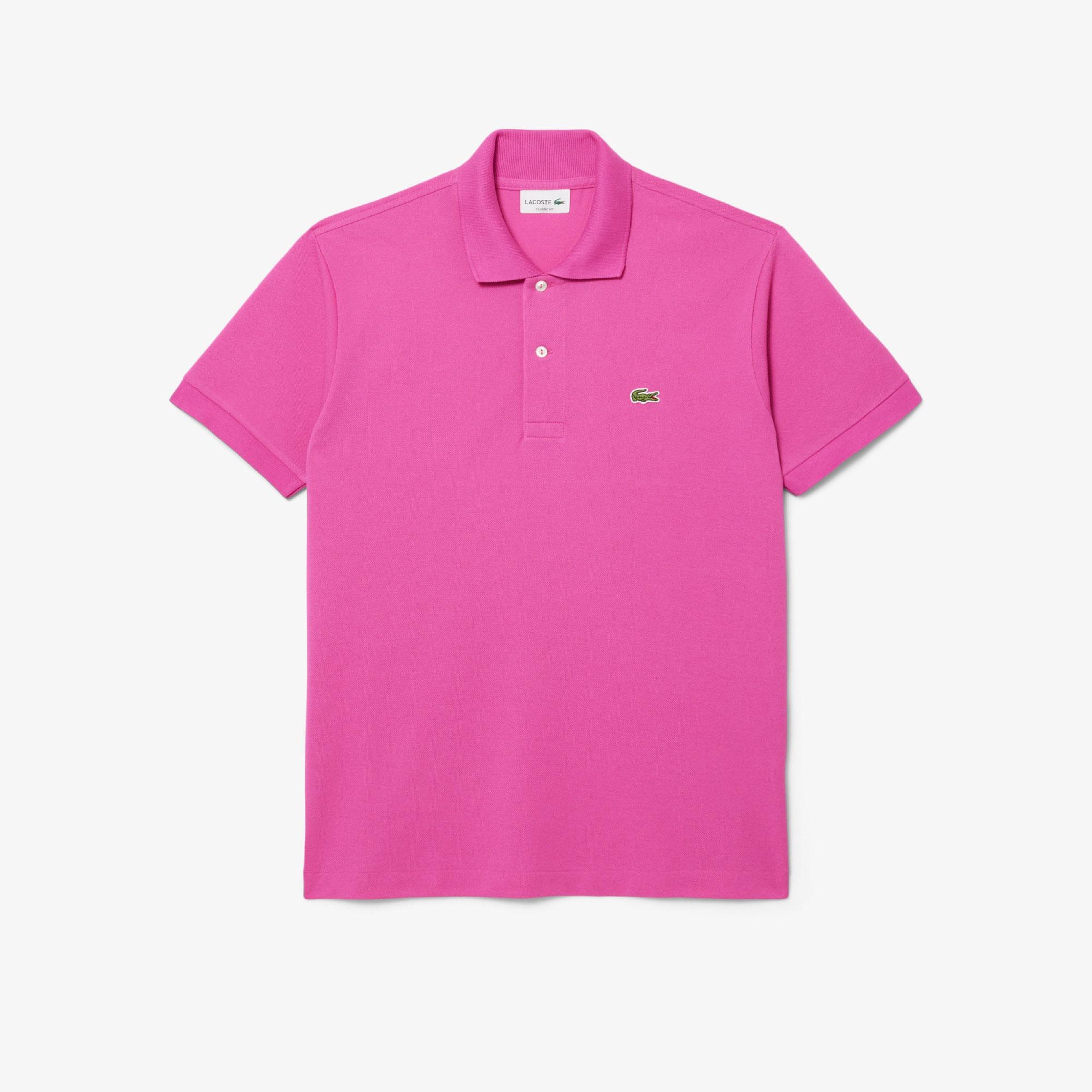 Lacoste L.12.12 Erkek Classic Fit Pembe Polo