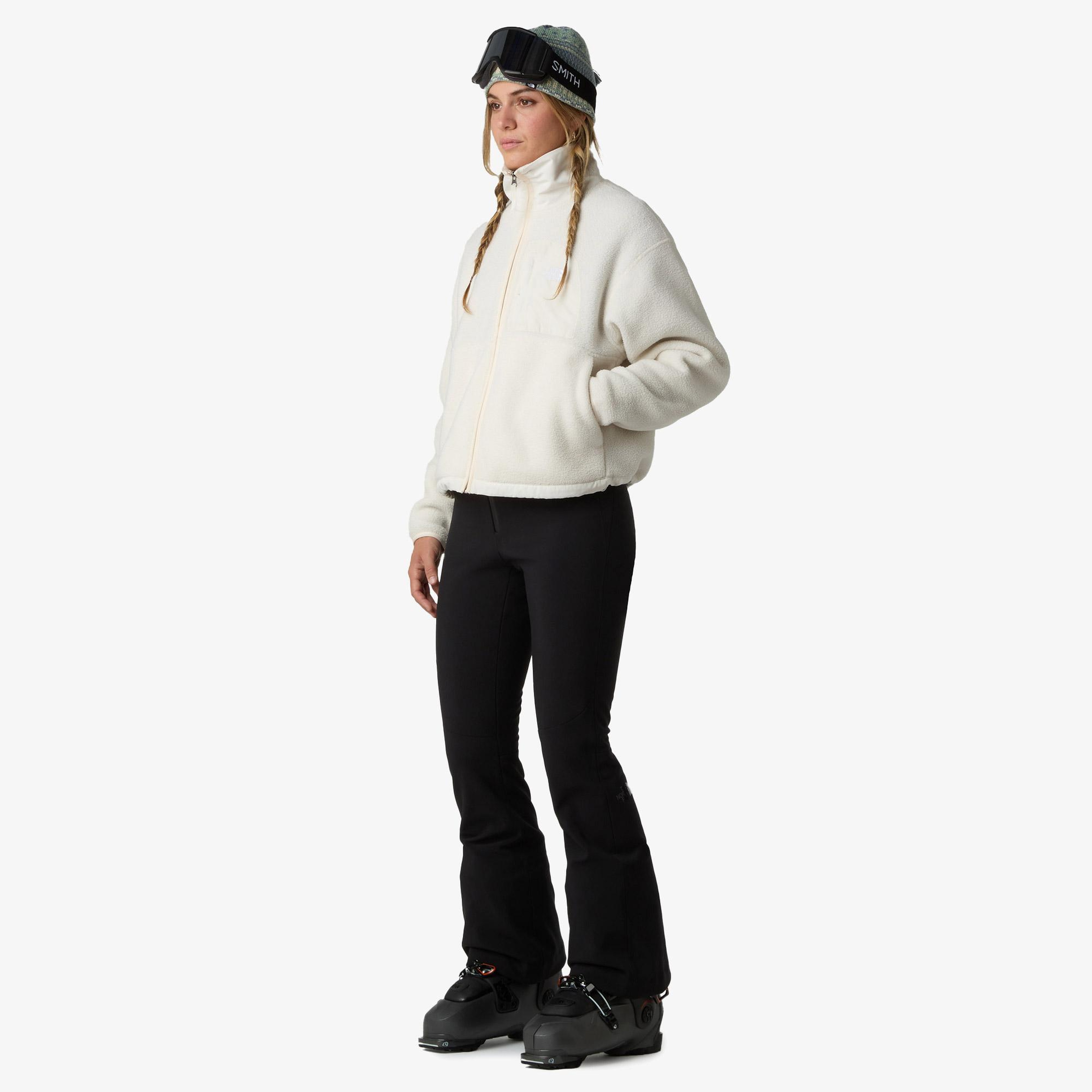 The North Face Yumiori Off-Peak Full Zip Kadın Beyaz Polar Mont