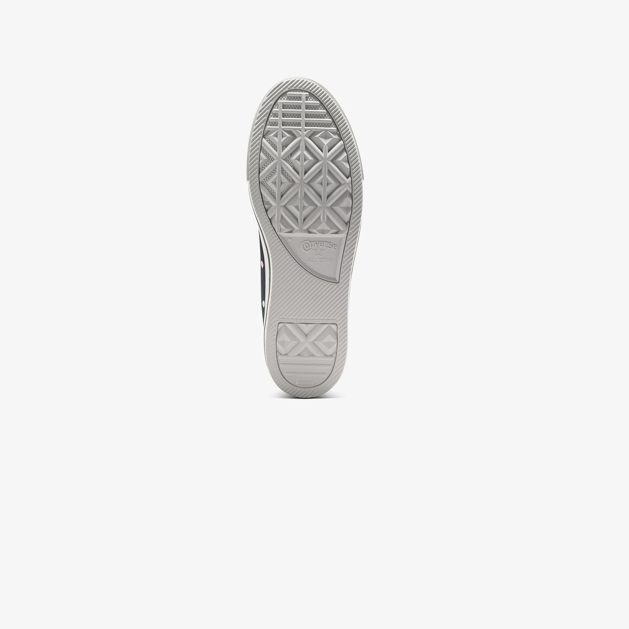 Converse Chuck Taylor All Star EVA Lift Polka Dots Çocuk Siyah Platform Sneaker