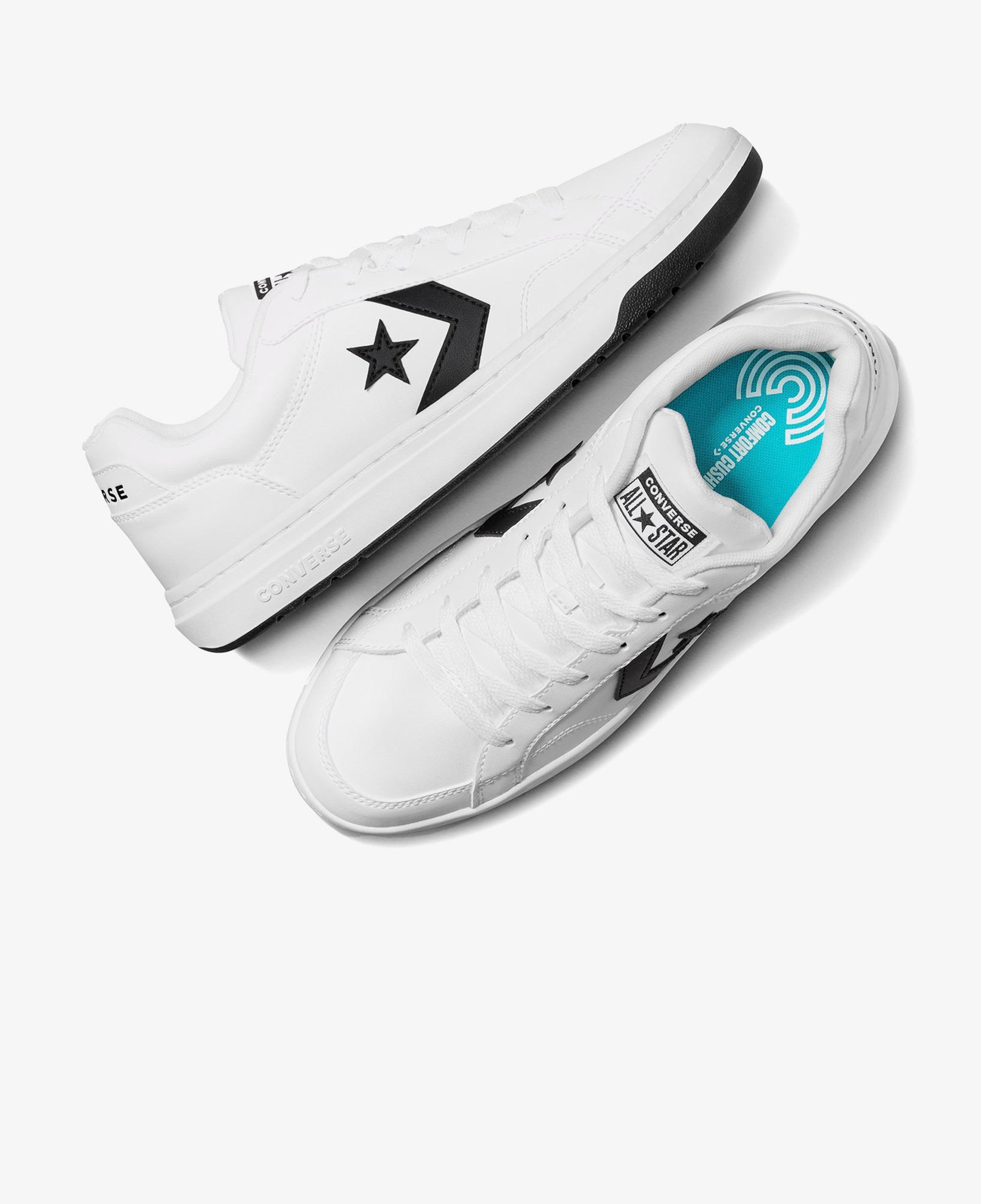 Converse Pro Blaze V2 Synthetic Leather Low Top Unisex Beyaz Sneaker