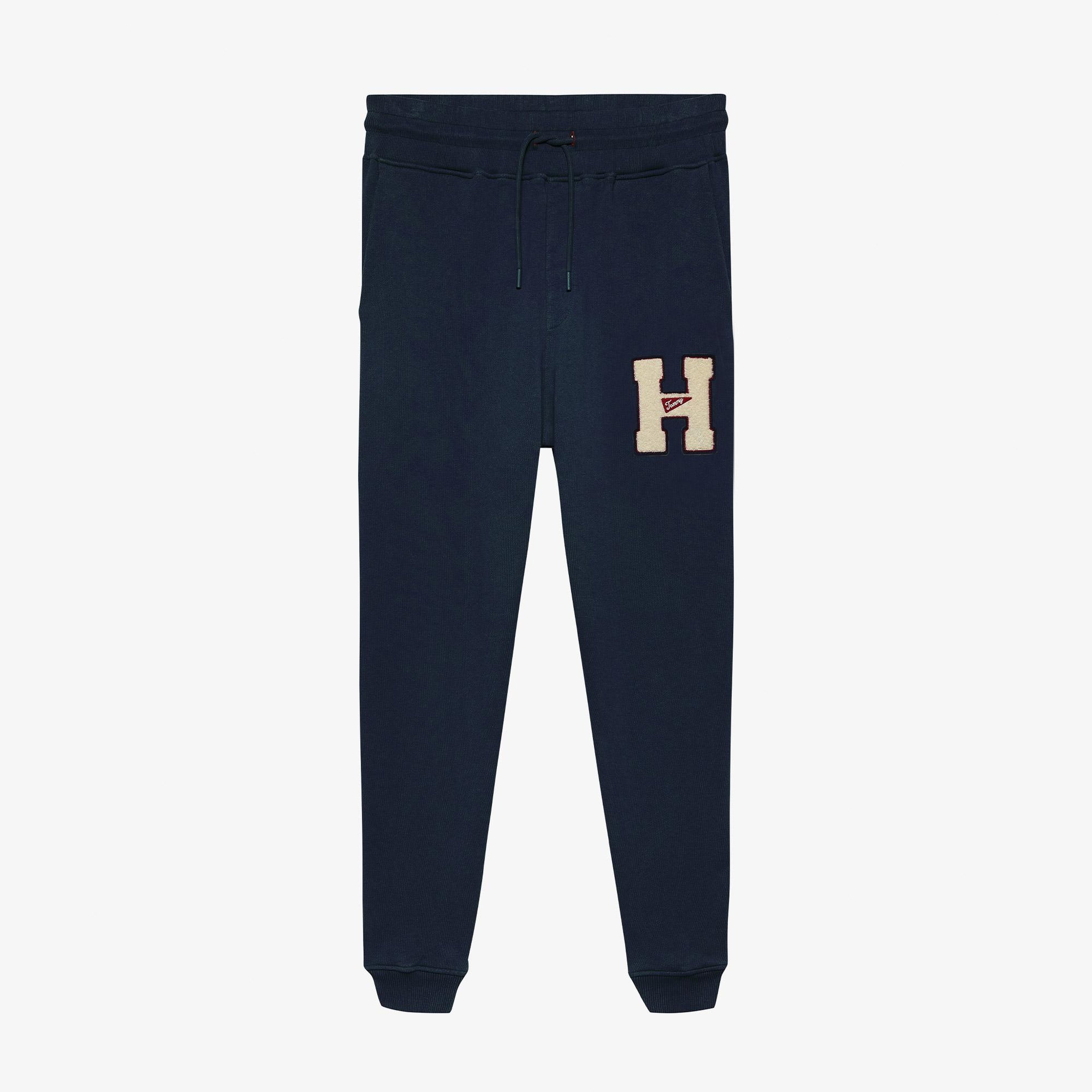 Tommy Hilfiger Tjm Towel Patch Terry Erkek Mavi Eşofman Altı