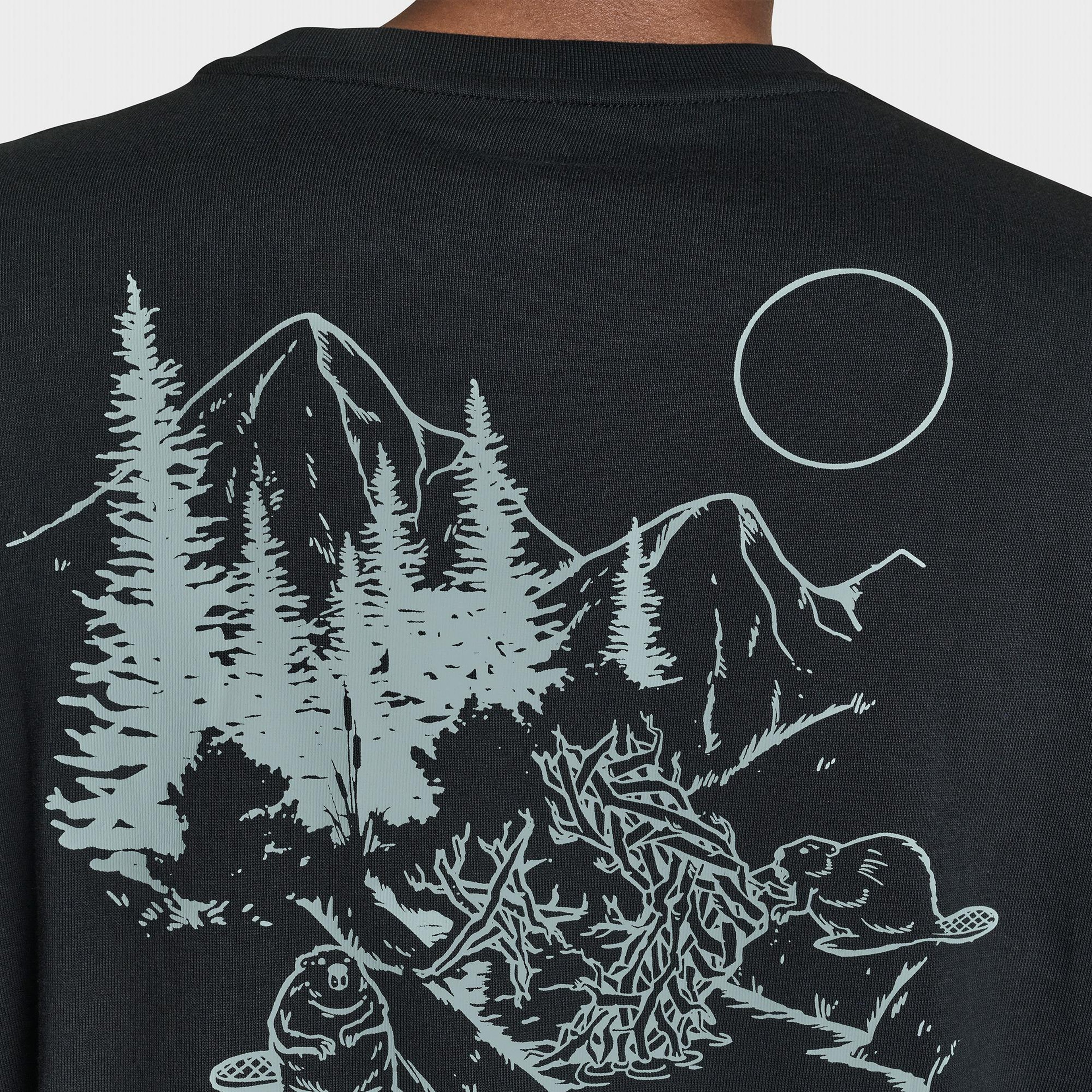 Converse Erkek Siyah T-Shirt