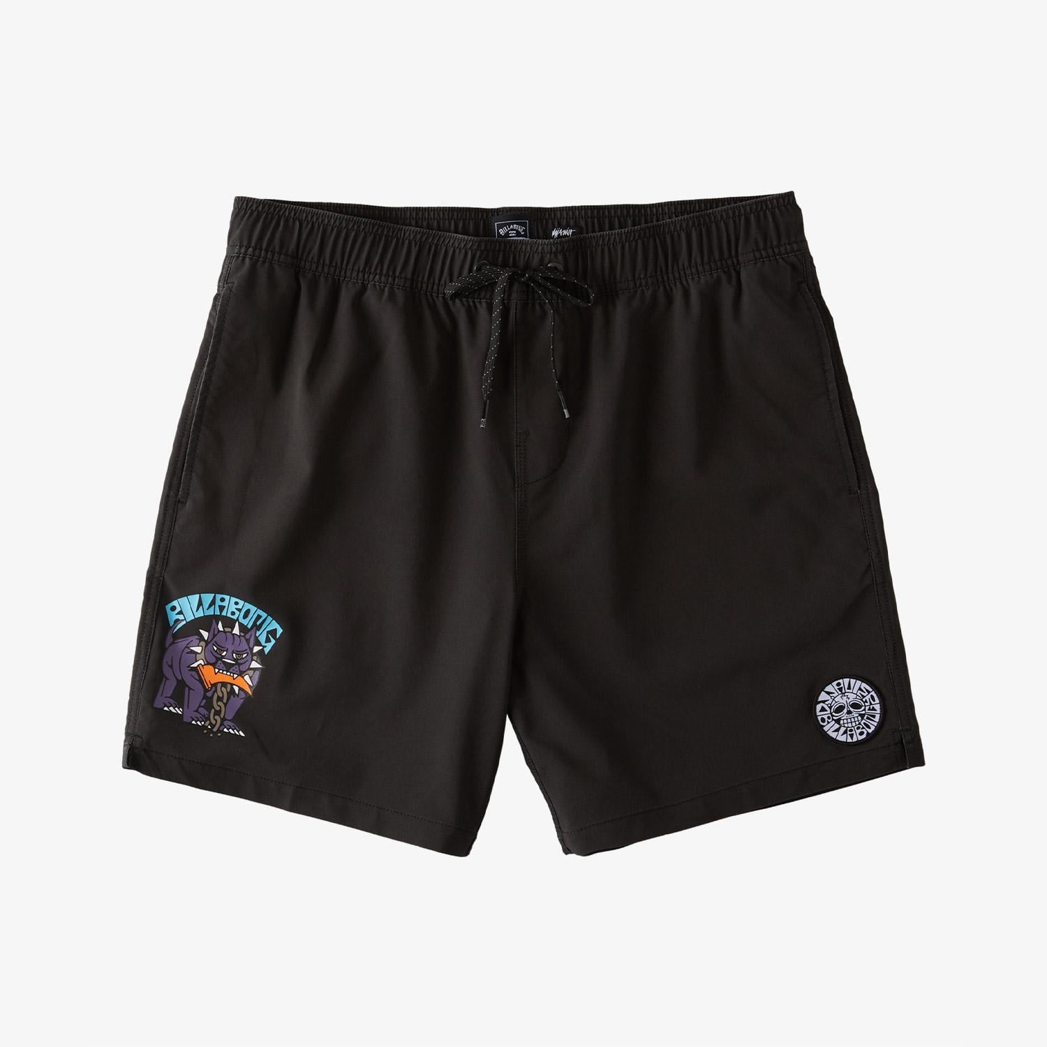 Billabong Dj Javier Dog Days Layback 17 Erkek Siyah Deniz Şortu