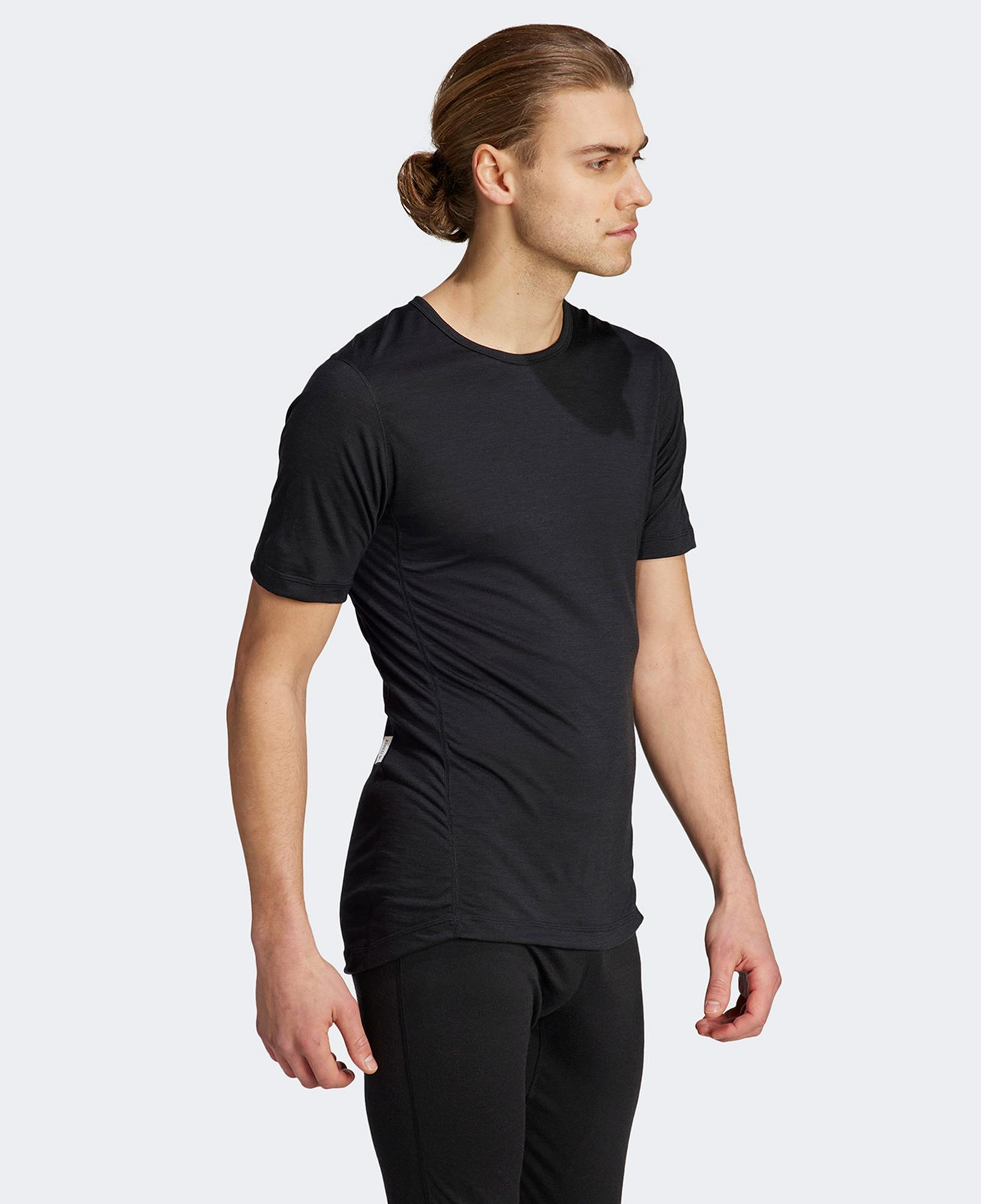 adidas Xperior Merino Erkek Siyah Antrenman T-Shirt