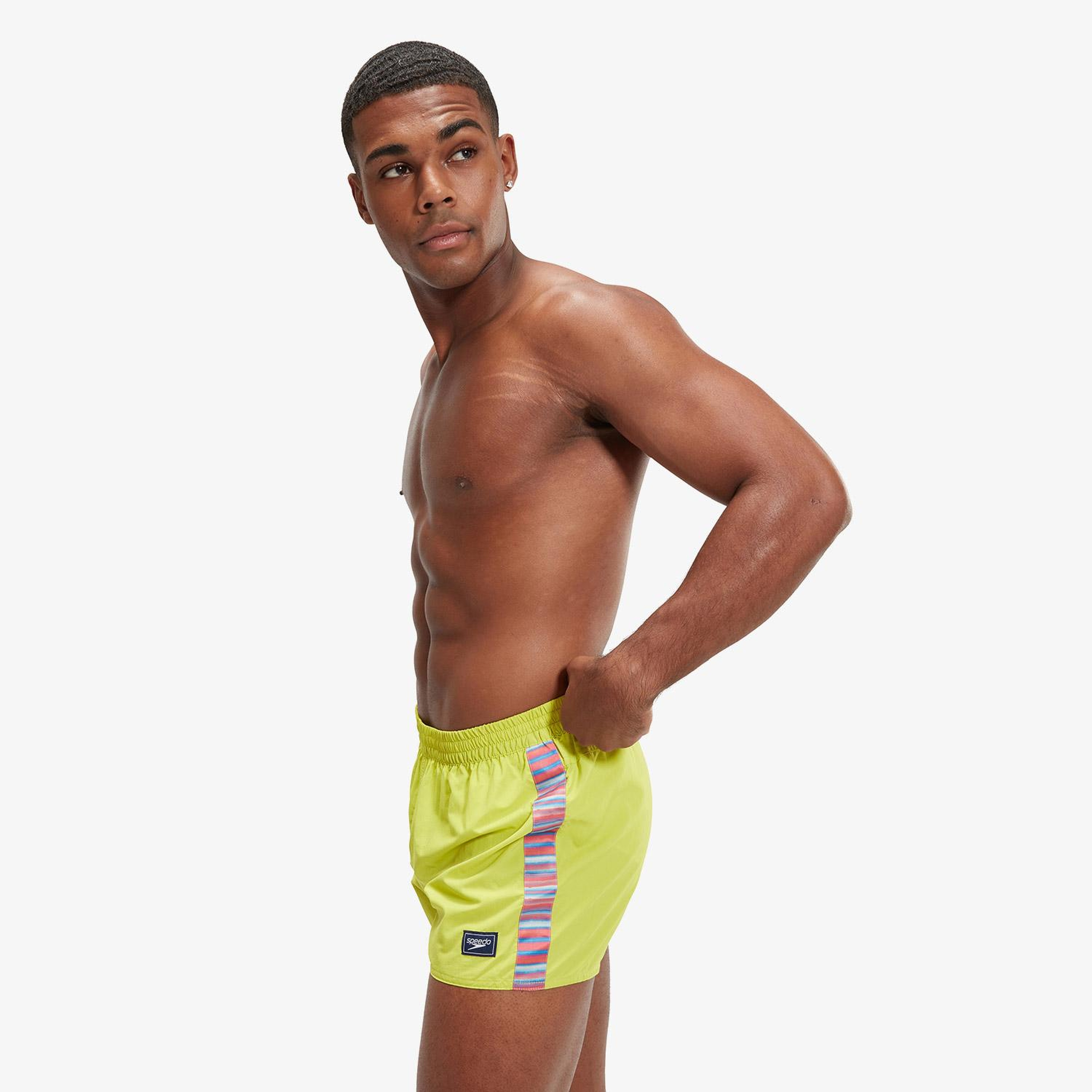 Speedo Retro 13 Erkek Sarı Deniz Şortu