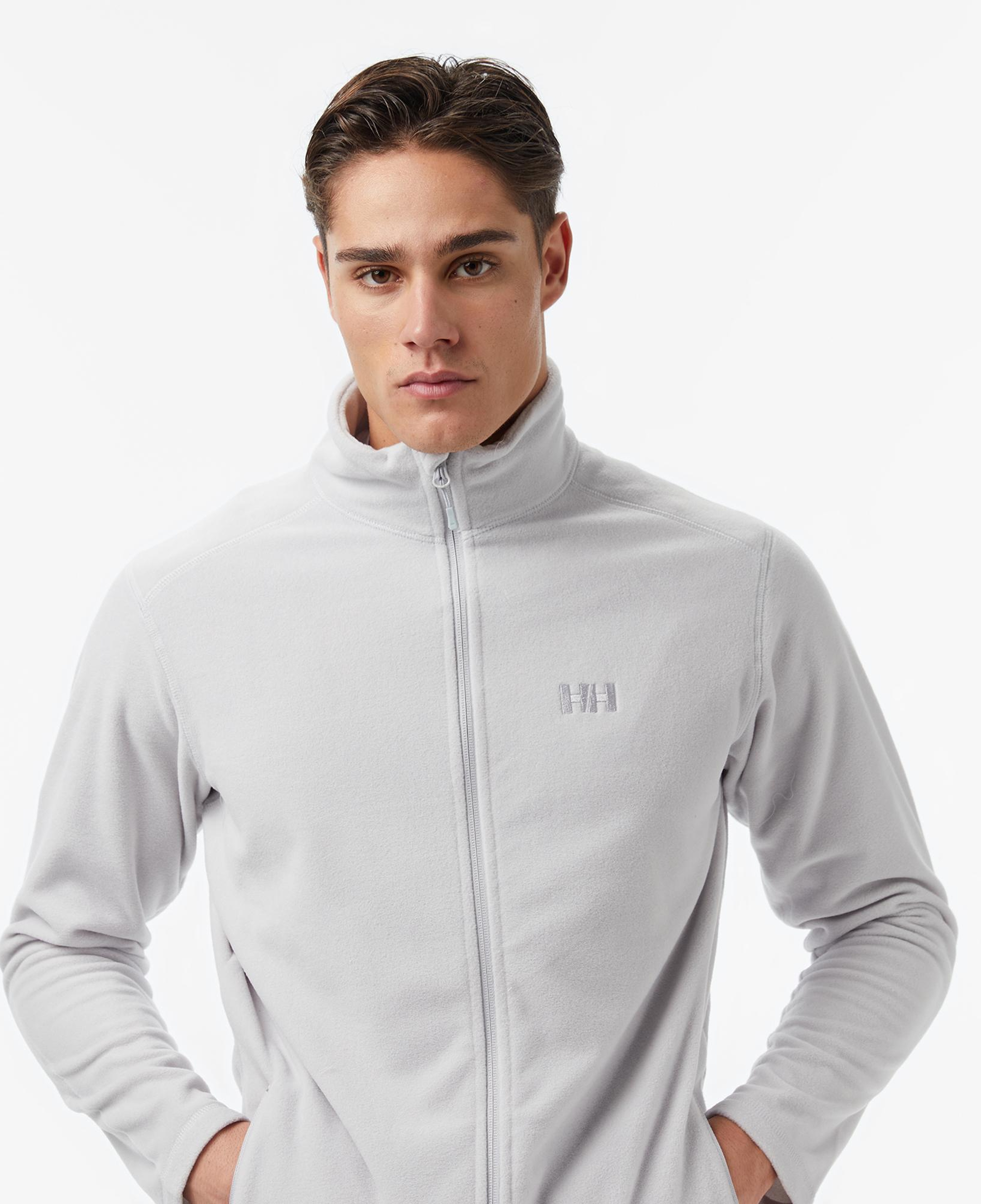 Helly Hansen Fullzip Erkek Gri Outdoor Polar Mont