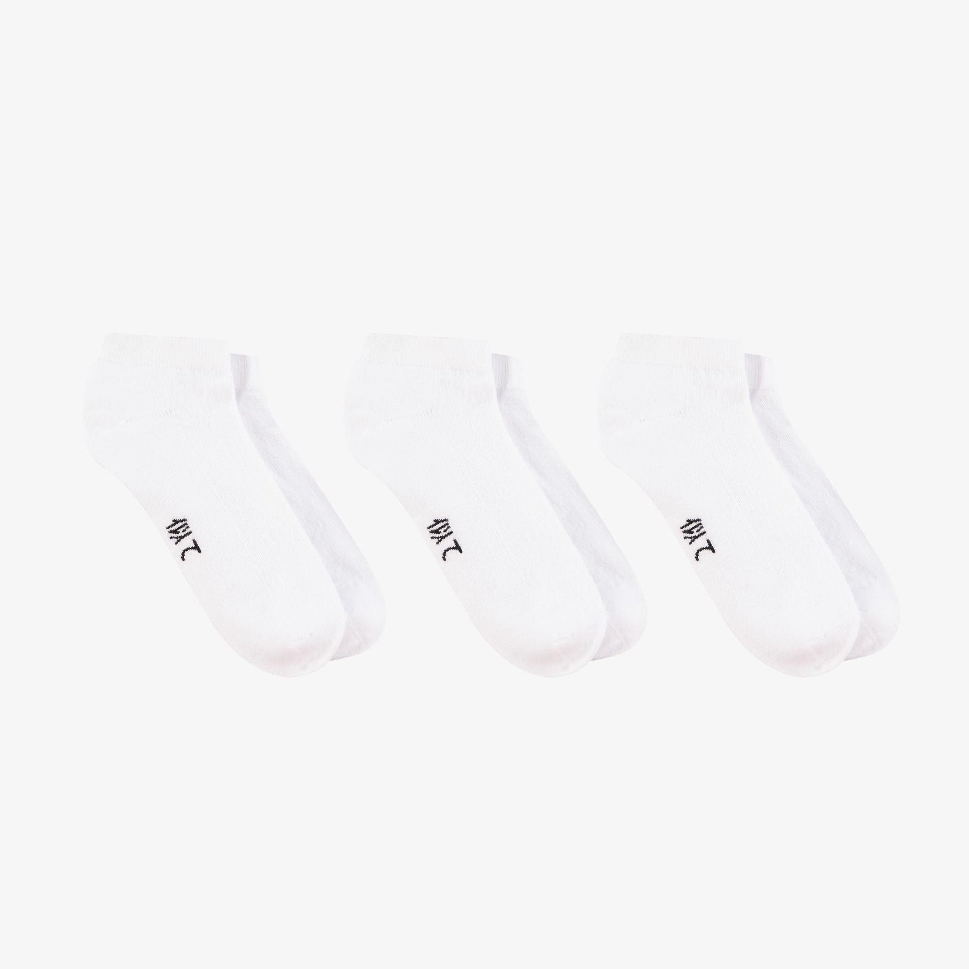 UNITED4 Classic Unisex Beyaz Çorap