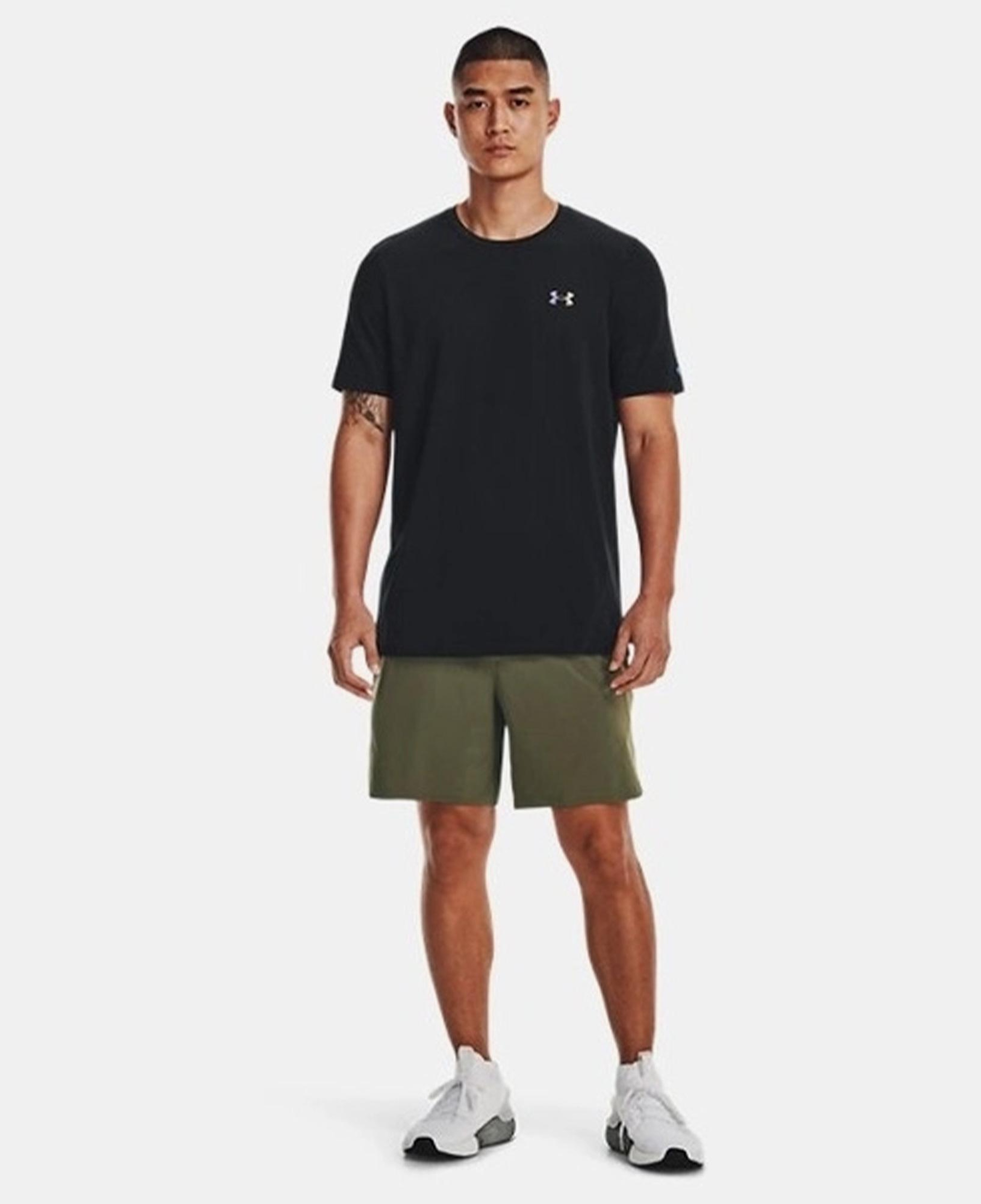 Under Armour Vanish Elite Dikişsiz Erkek Siyah T-Shirt