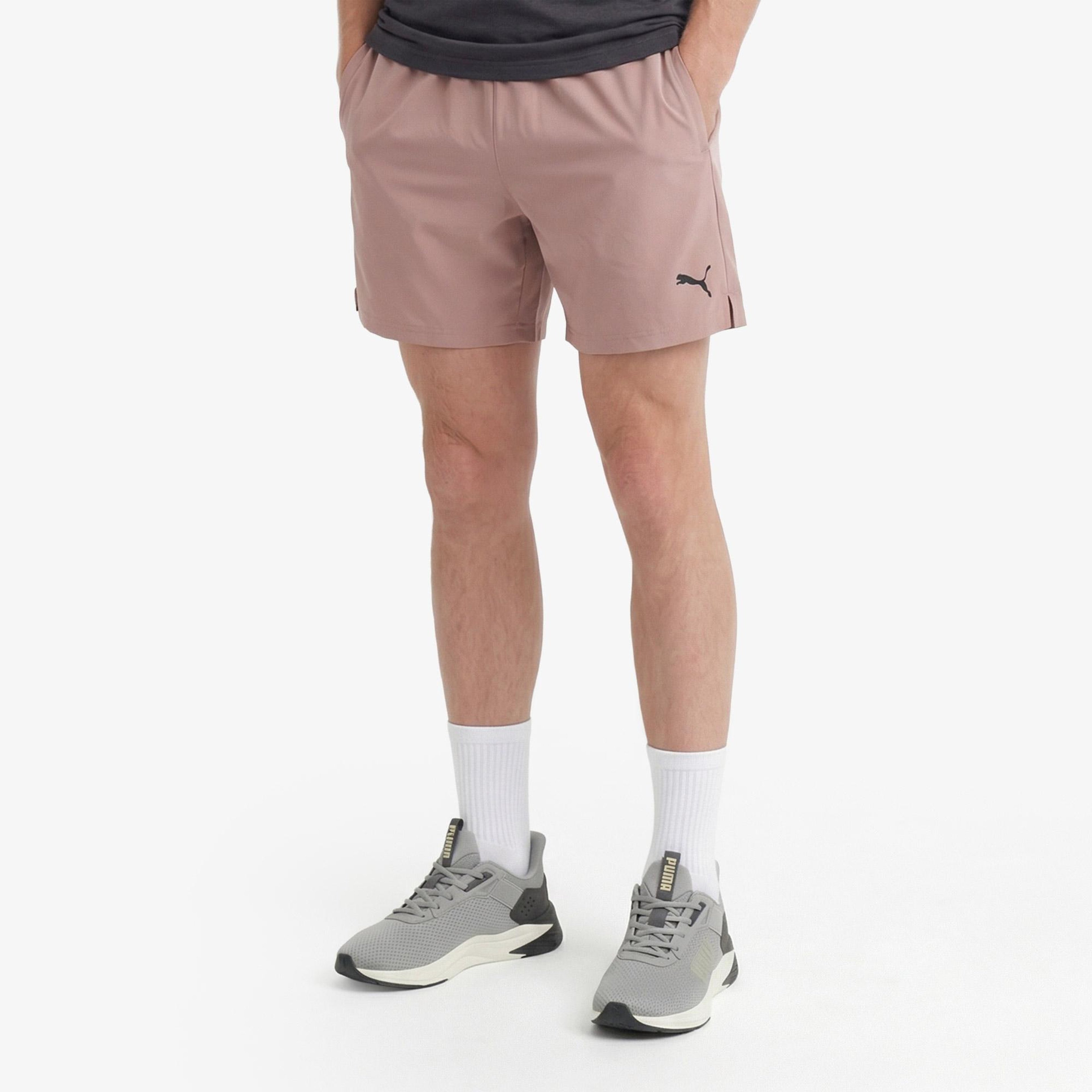 Puma Tad Essentials 5 Woven Erkek Krem Antrenman Şortu