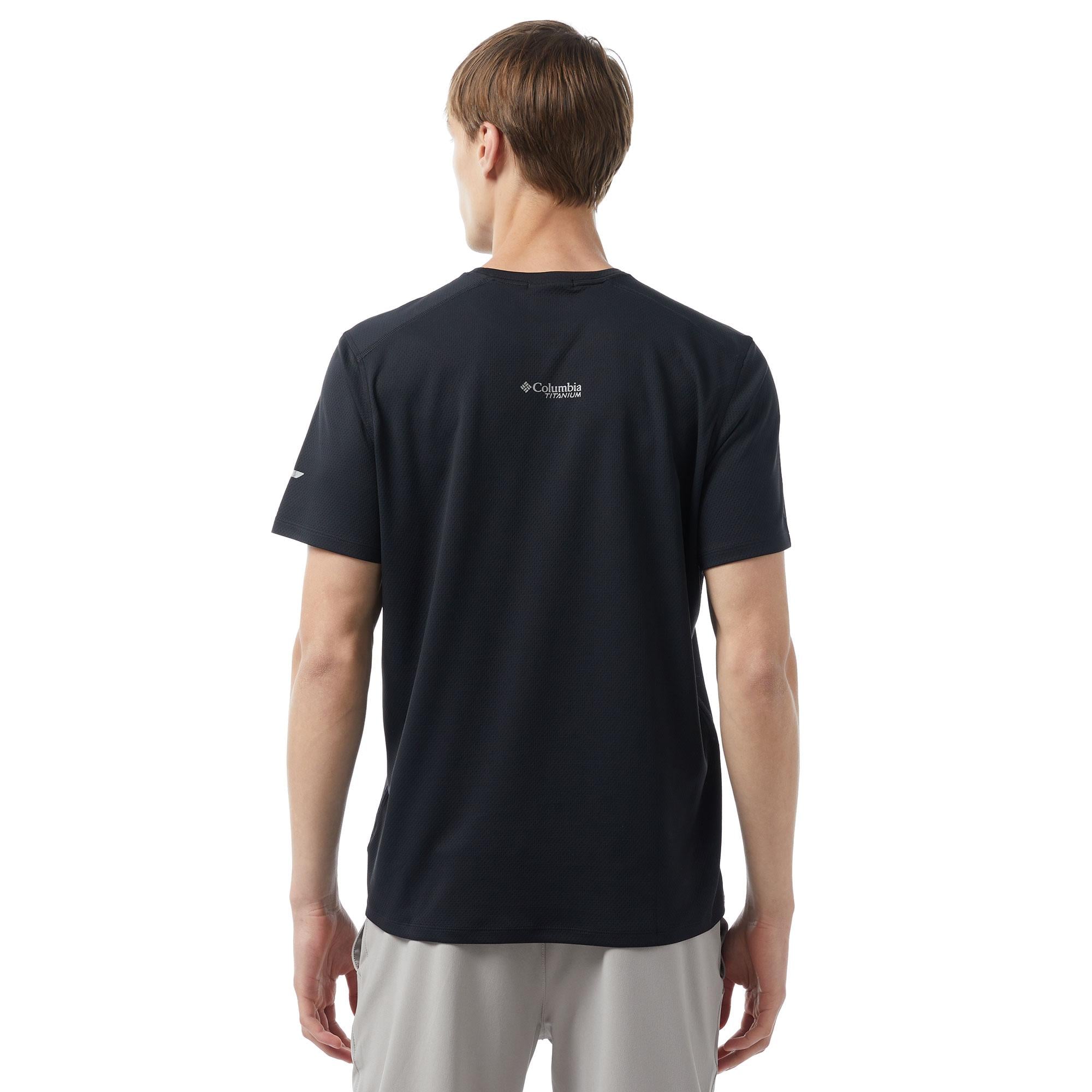 Columbia Erkek Siyah Günlük T-Shirt