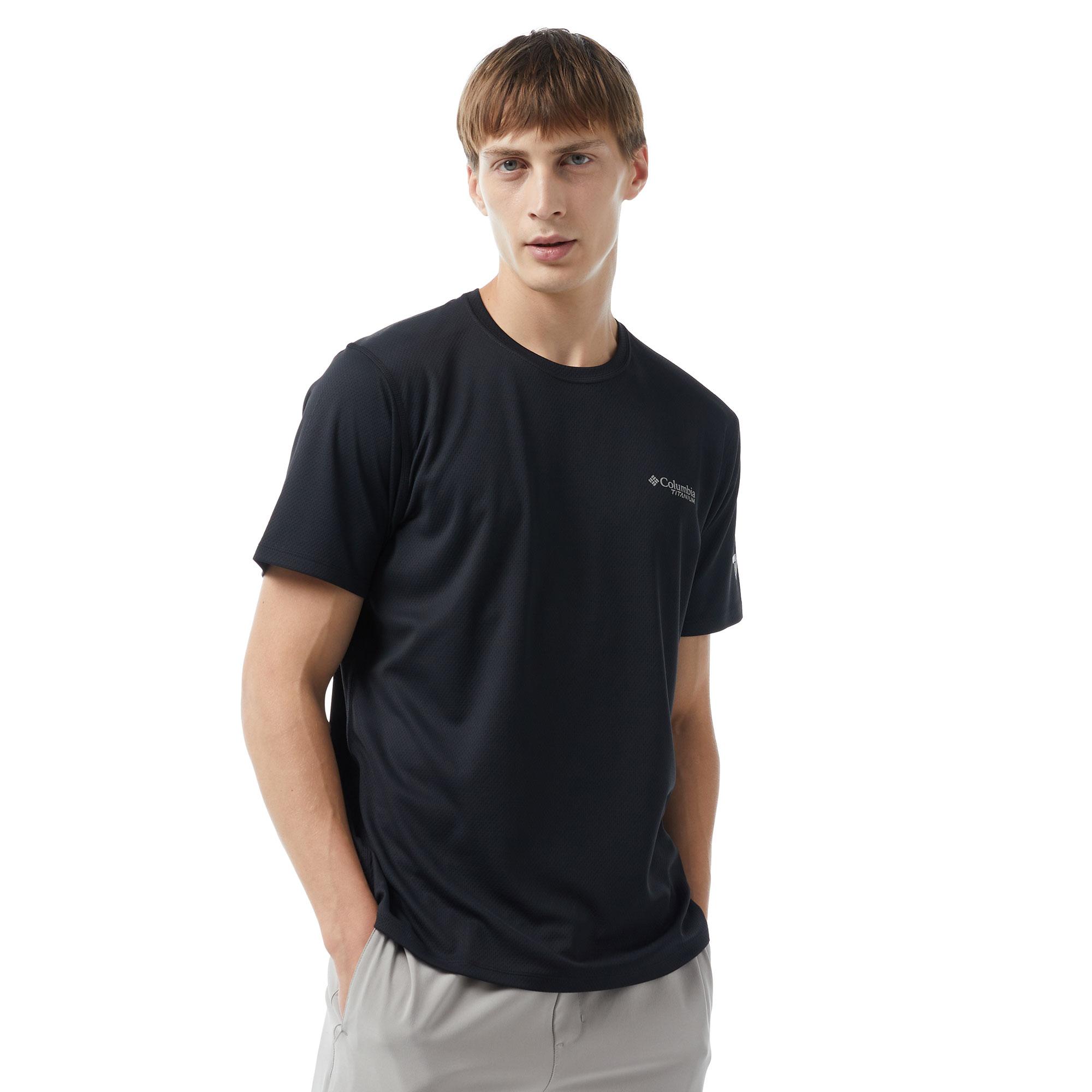 Columbia Erkek Siyah Günlük T-Shirt