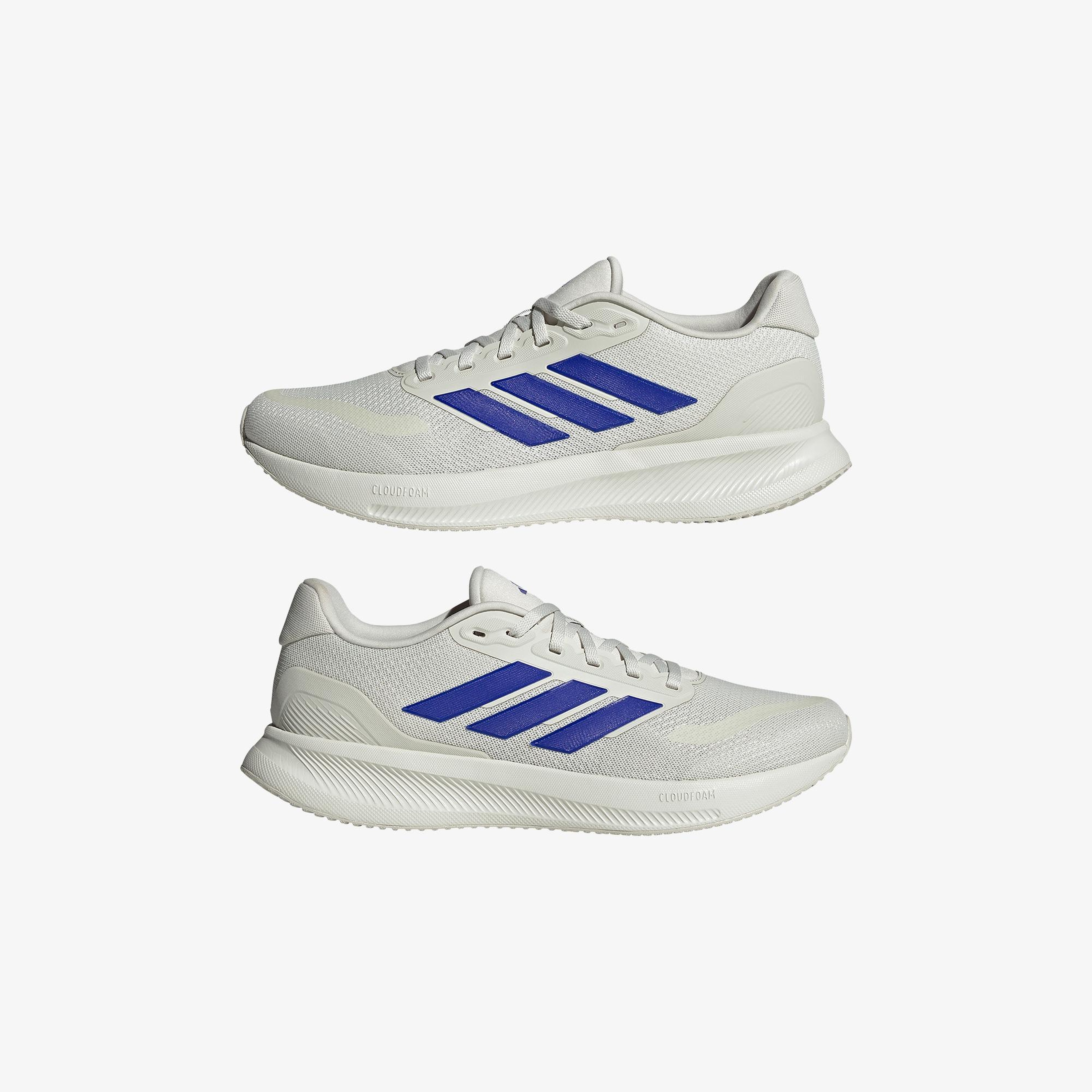 adidas Runfalcon 5 Erkek Gri Koşu Ayakkabısı