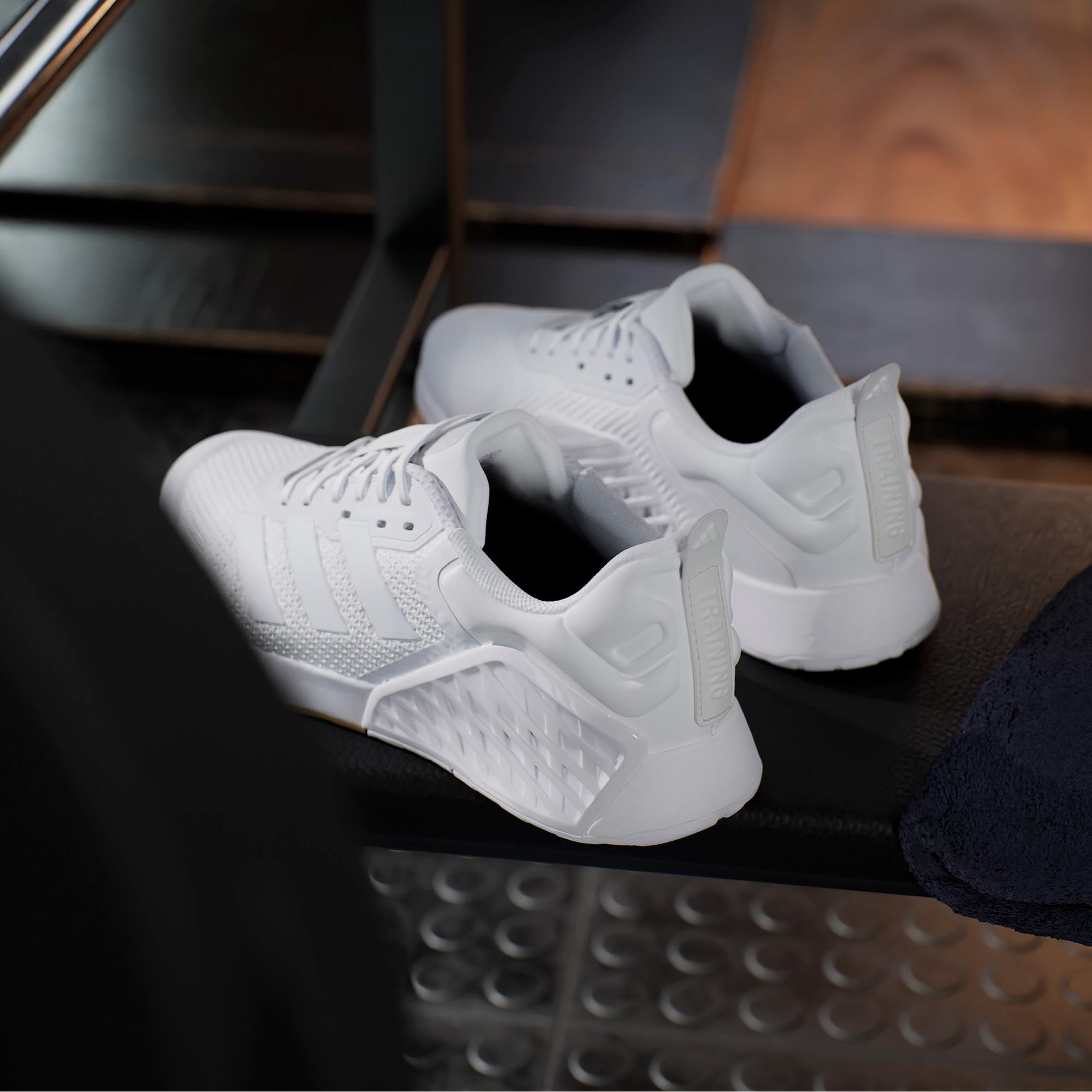 adidas Dropset 3 Trainer Unisex Beyaz Antrenman Ayakkabısı
