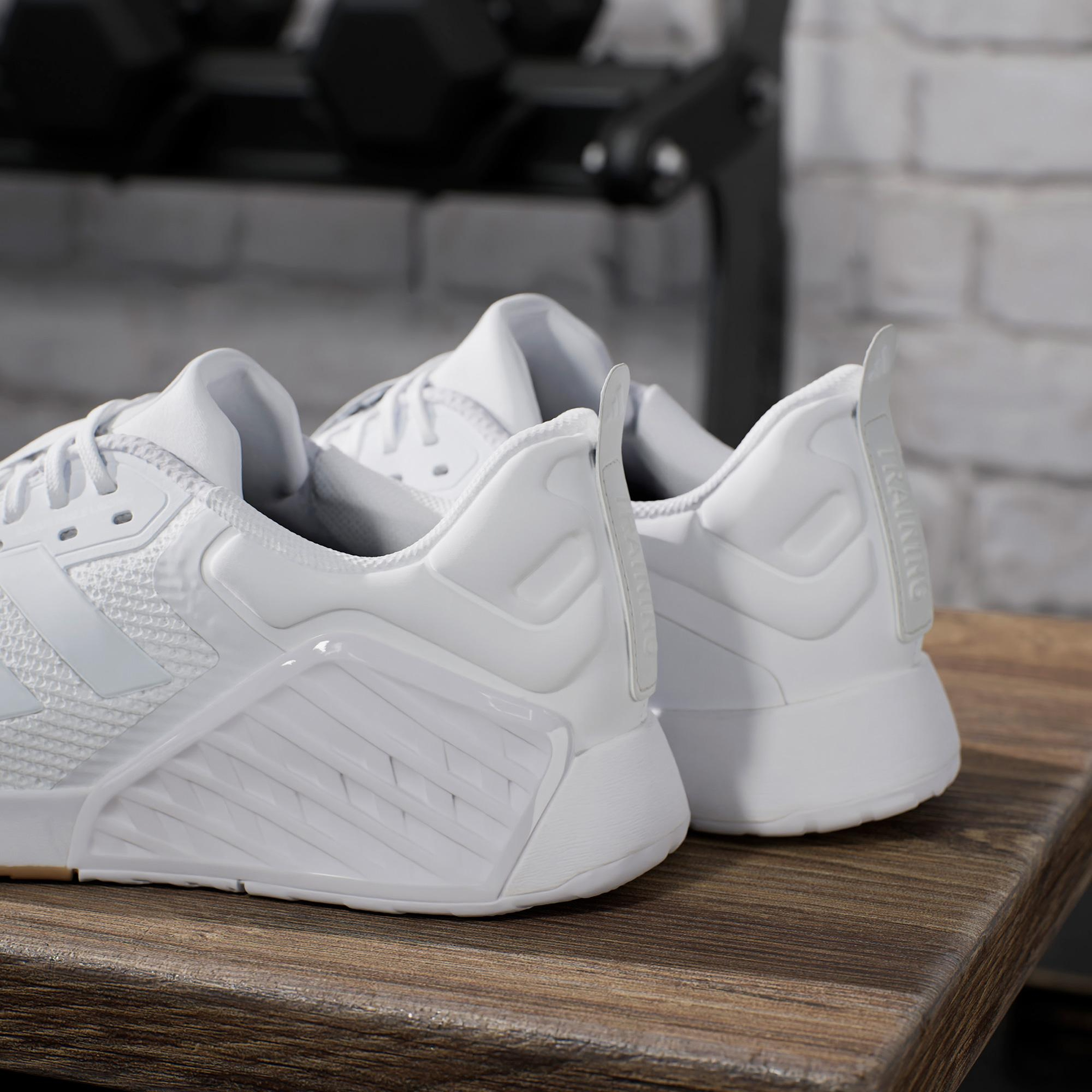 adidas Dropset 3 Trainer Unisex Beyaz Antrenman Ayakkabısı