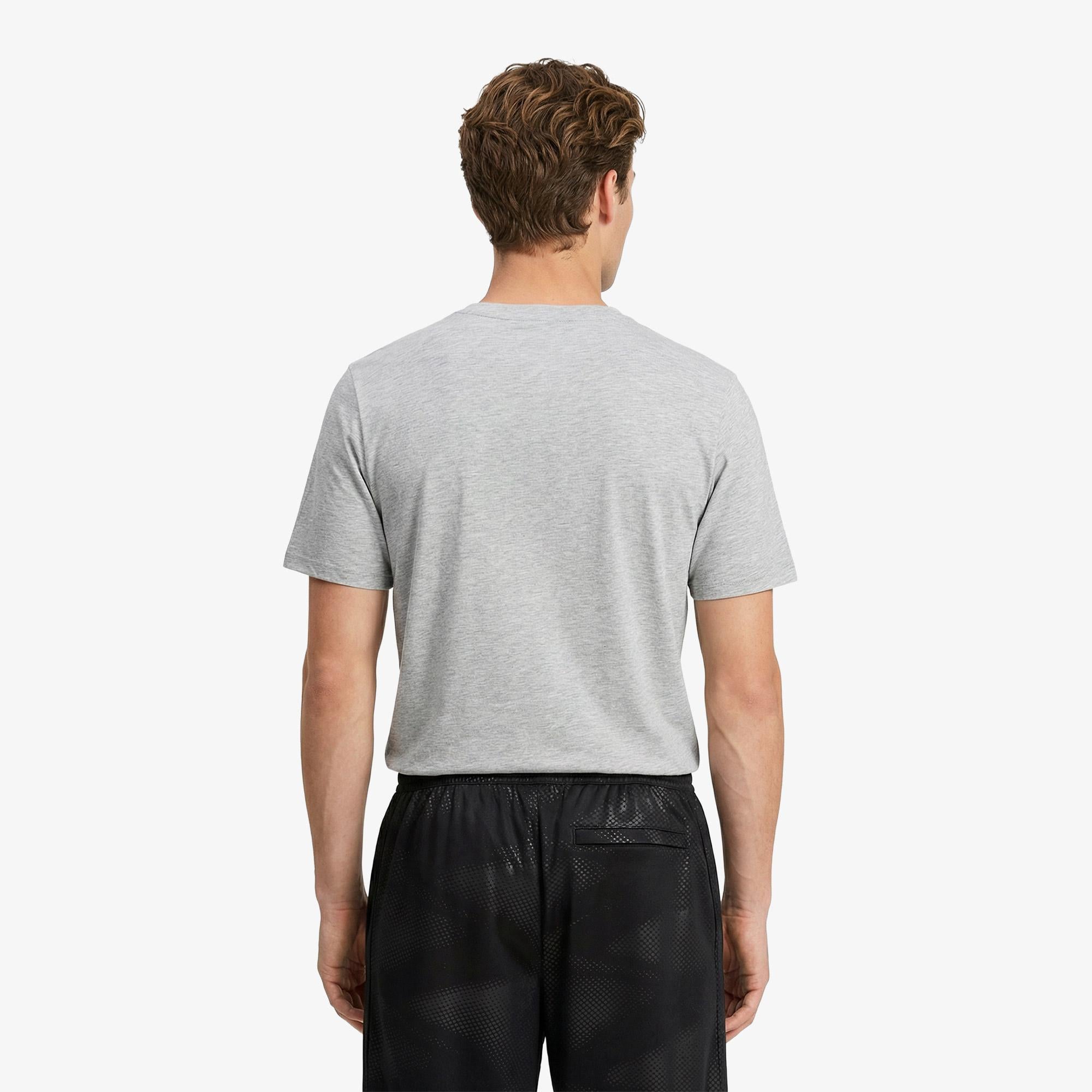 Puma Graphic 1 Erkek Gri Antrenman T-Shirt
