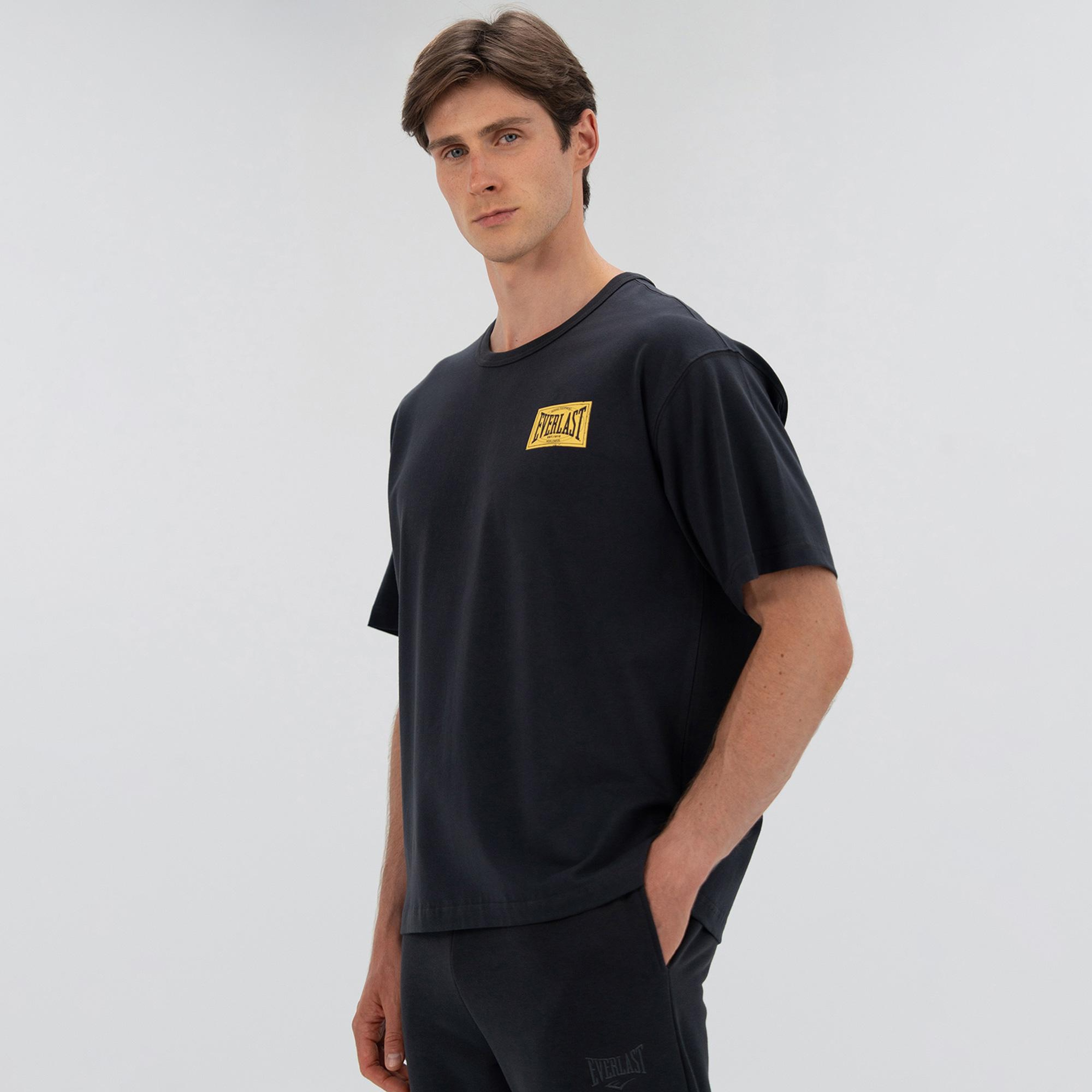 Everlast 1910 Classic Comfort Gri Erkek T-Shirt