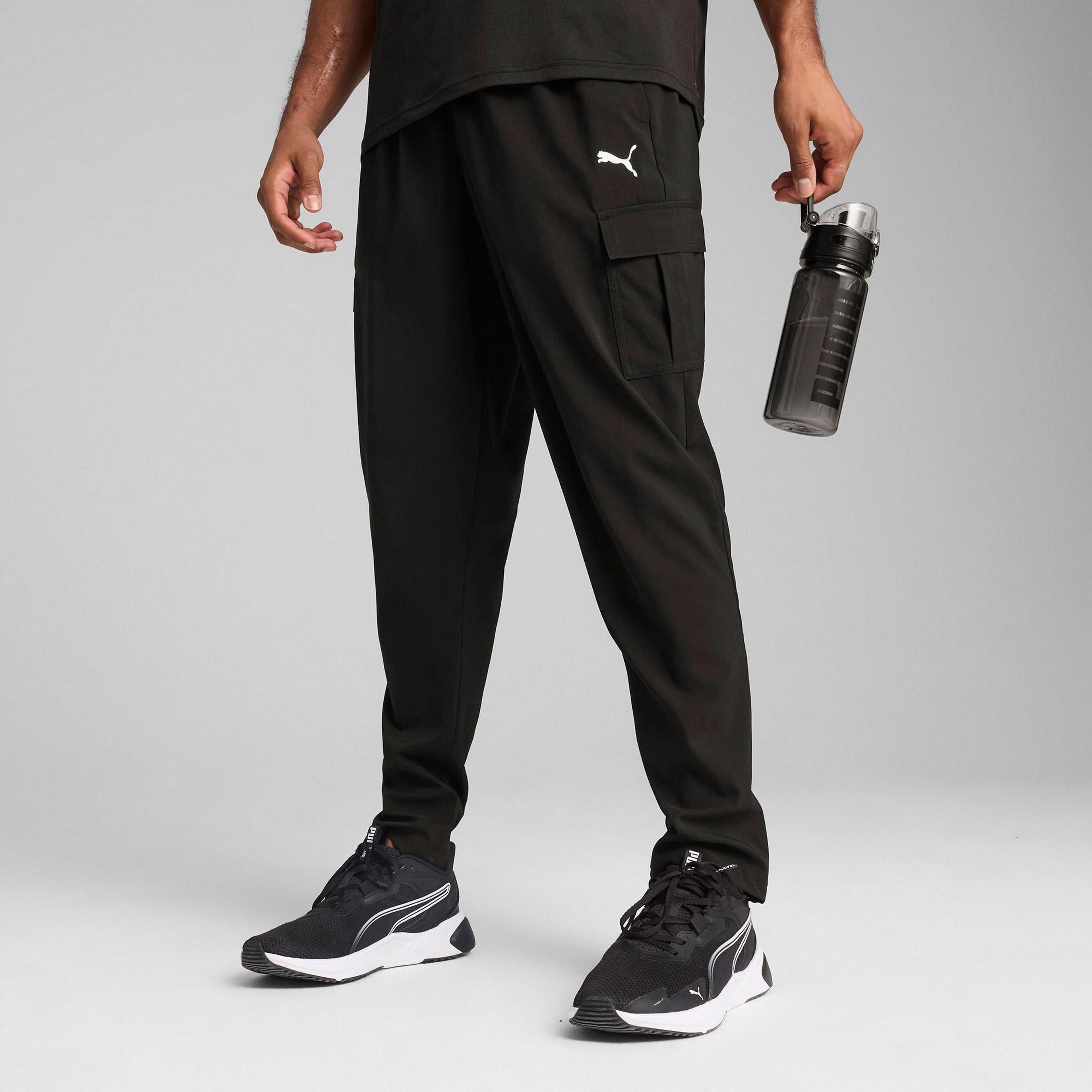 Puma Tad Tech Woven Cargo Erkek Siyah Eşofman Altı