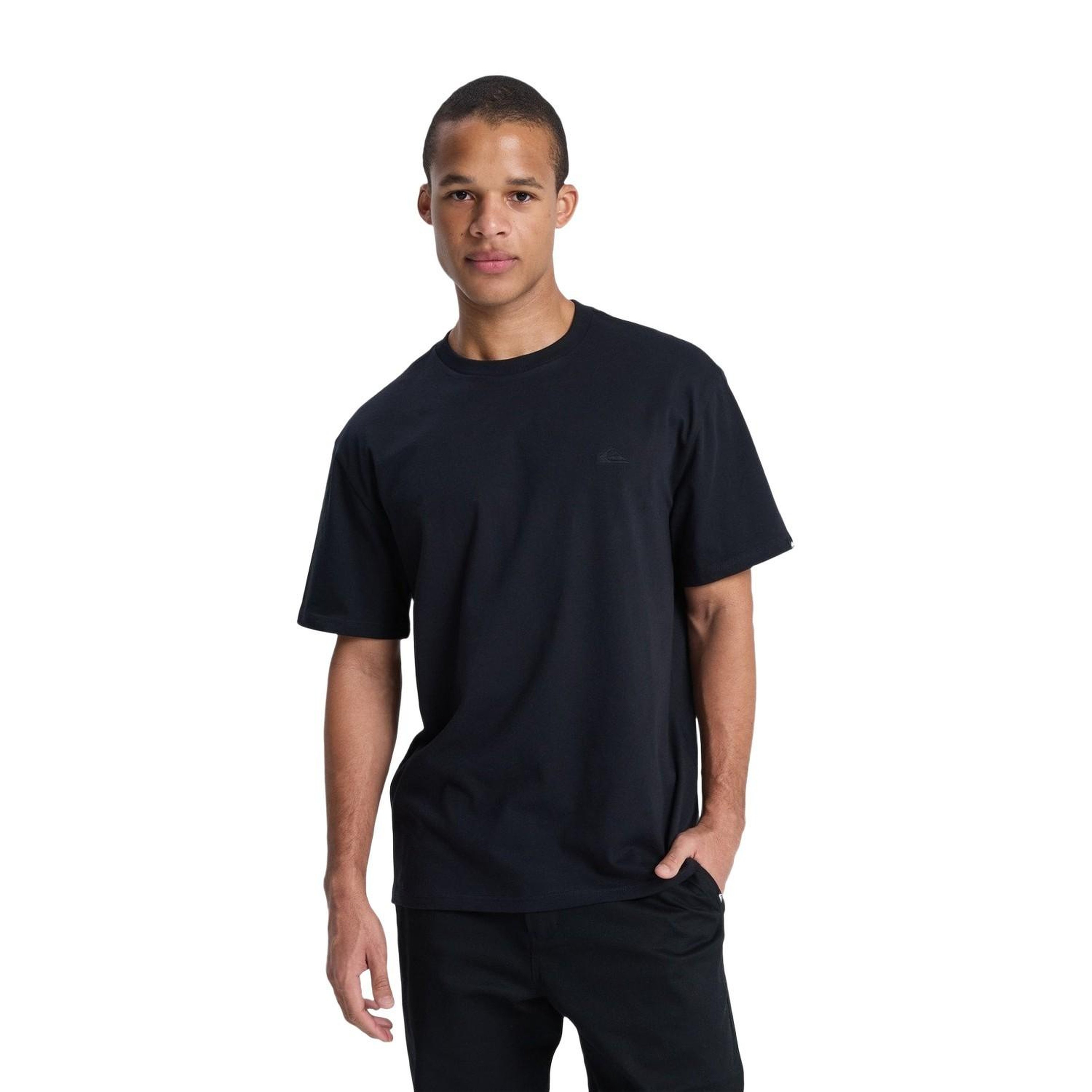 Quiksilver Salt Water Erkek Siyah Tişört