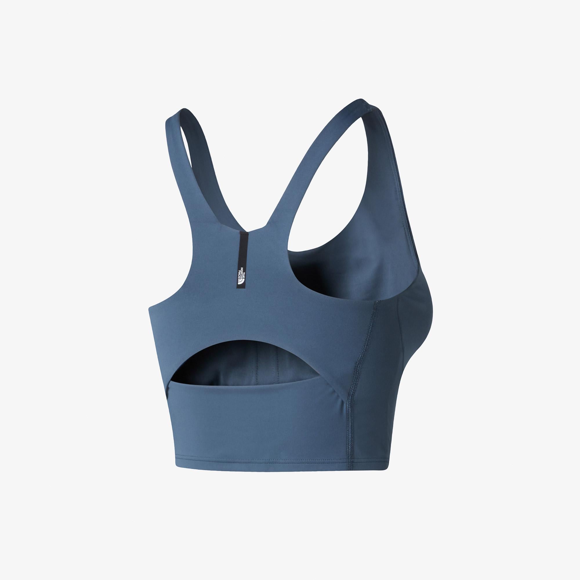 The North Face Jaida Long Line Kadın Mavi Bra