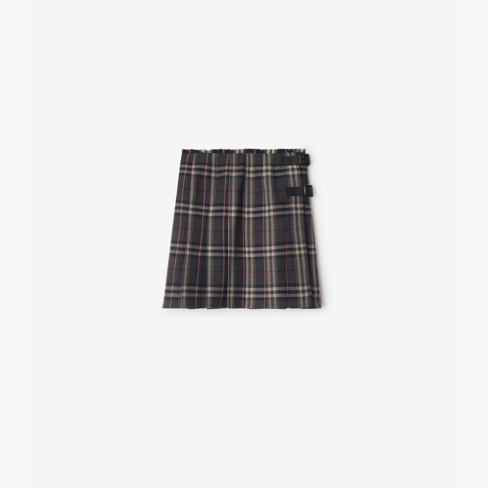 Burberry Kadın Mor Etek