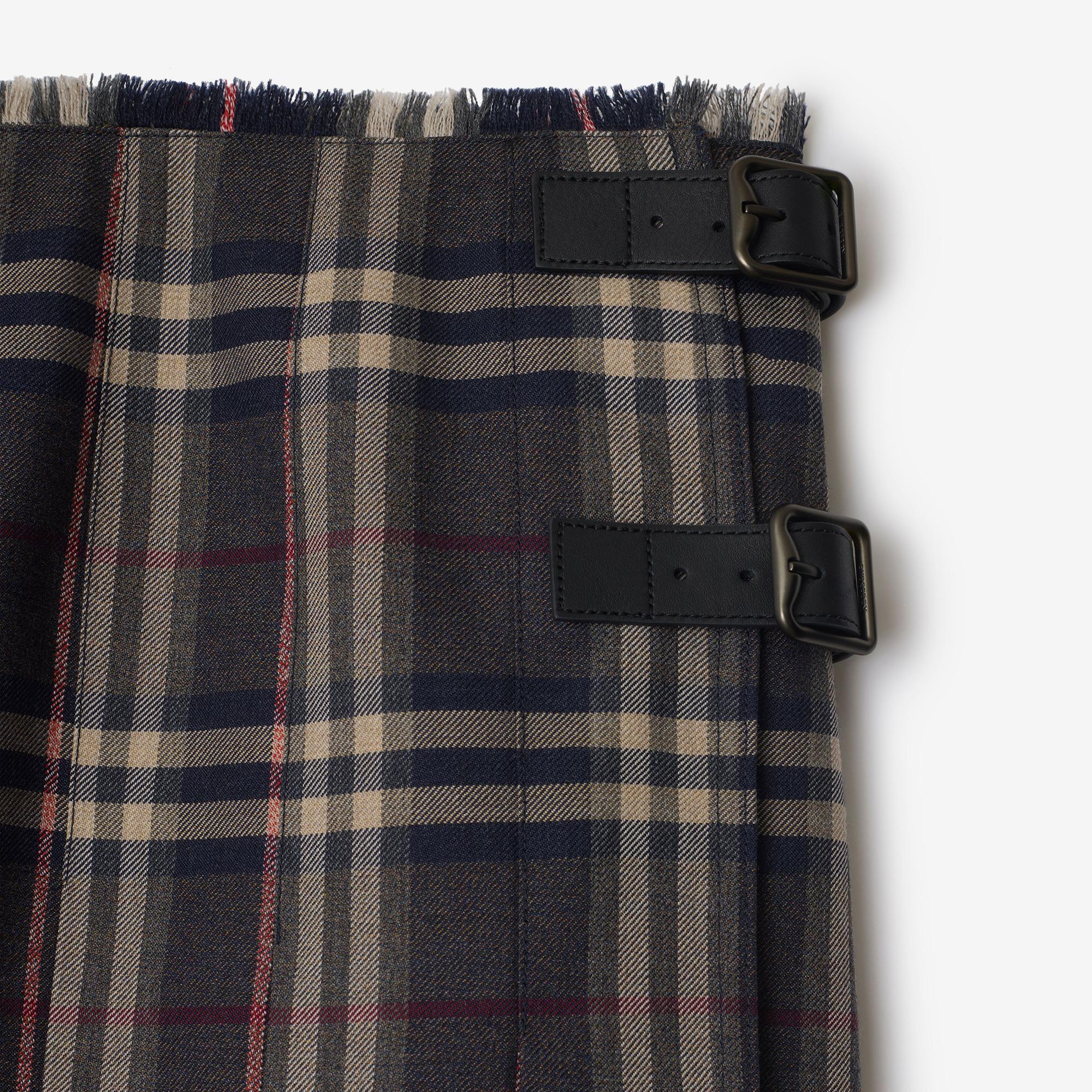 Burberry Kadın Mor Etek