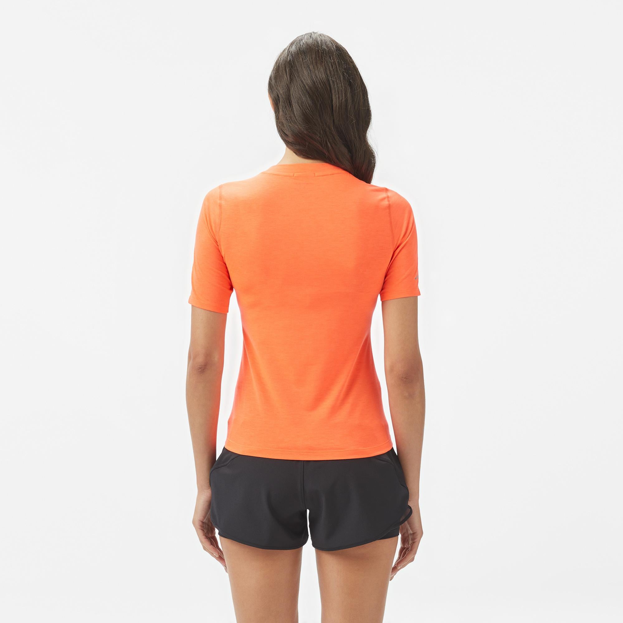 Brooks High Point Sleeve Kadın Turuncu Koşu T-Shirt