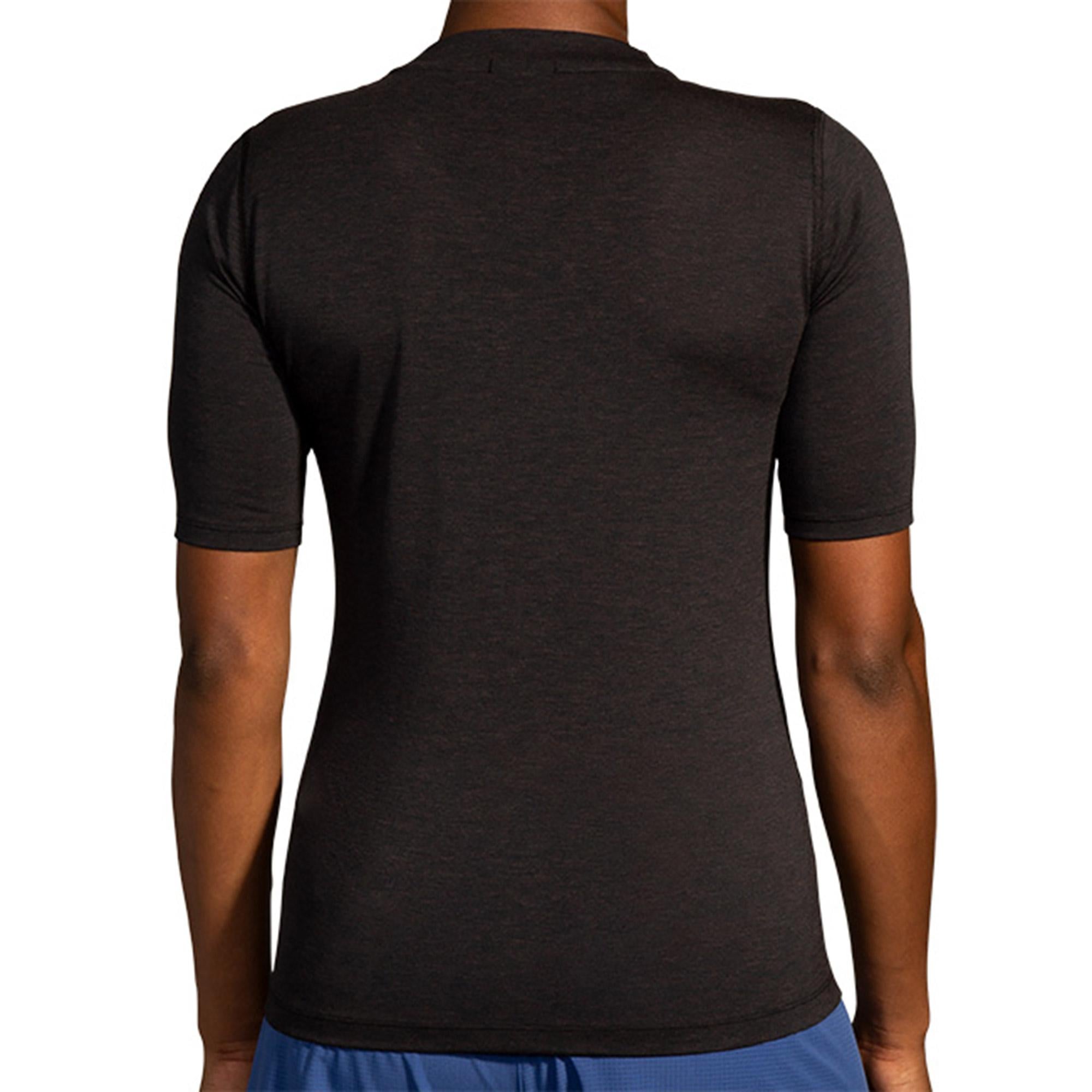 Brooks High Point Sleeve Kadın Siyah Koşu T-Shirt