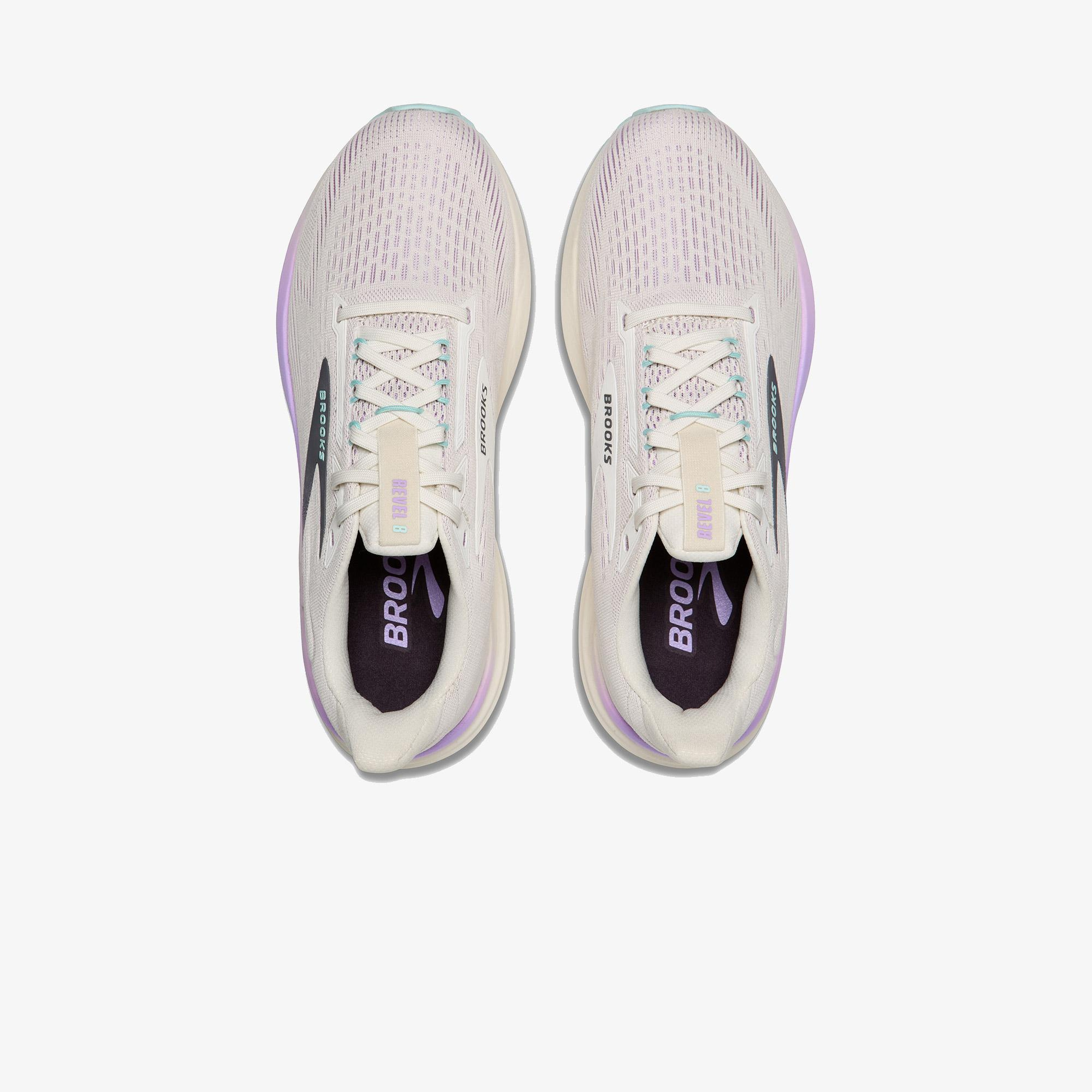 Brooks Revel 8 Kadın Beyaz Koşu Ayakkabısı