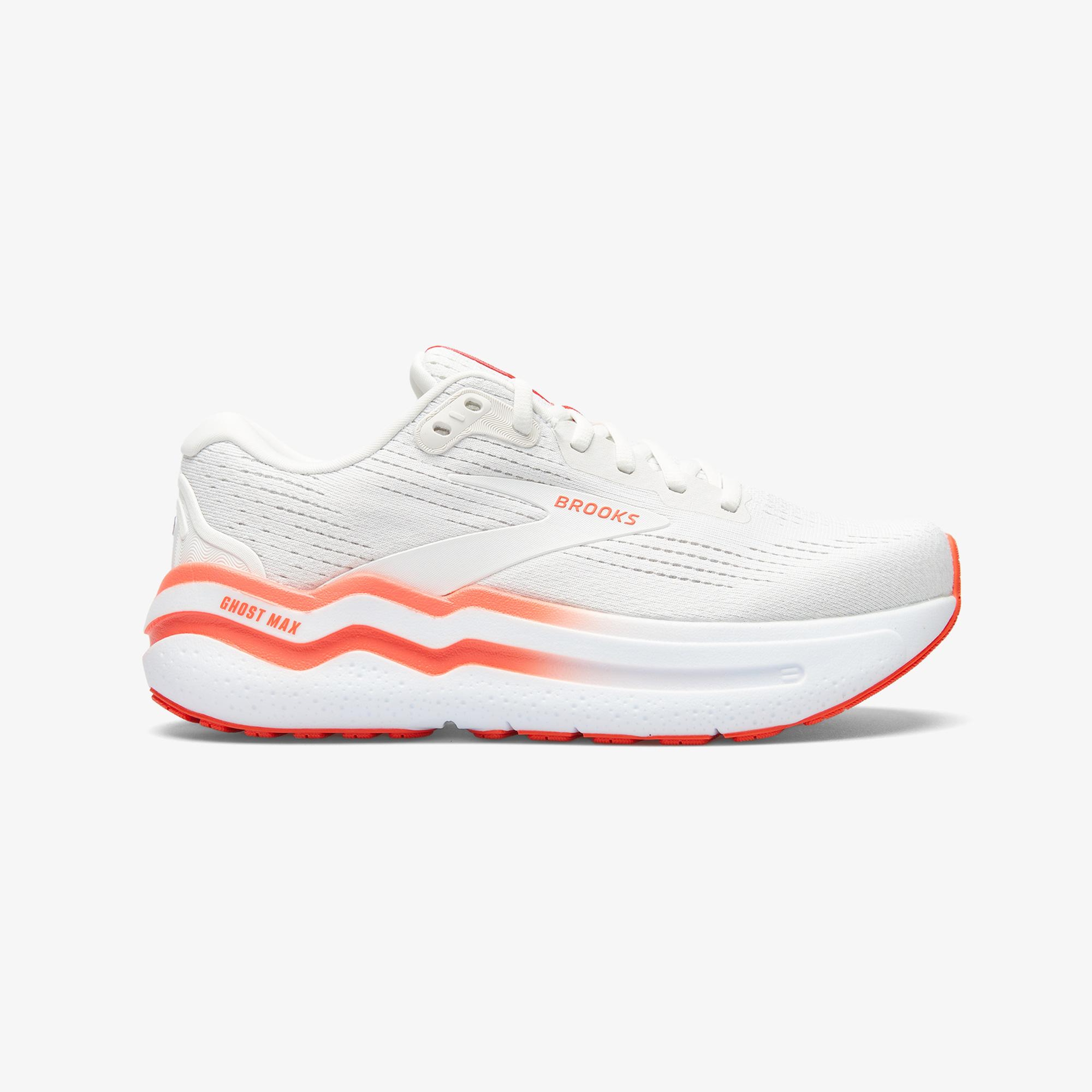 Brooks Ghost Max 2 Kadın Beyaz Koşu Ayakkabısı