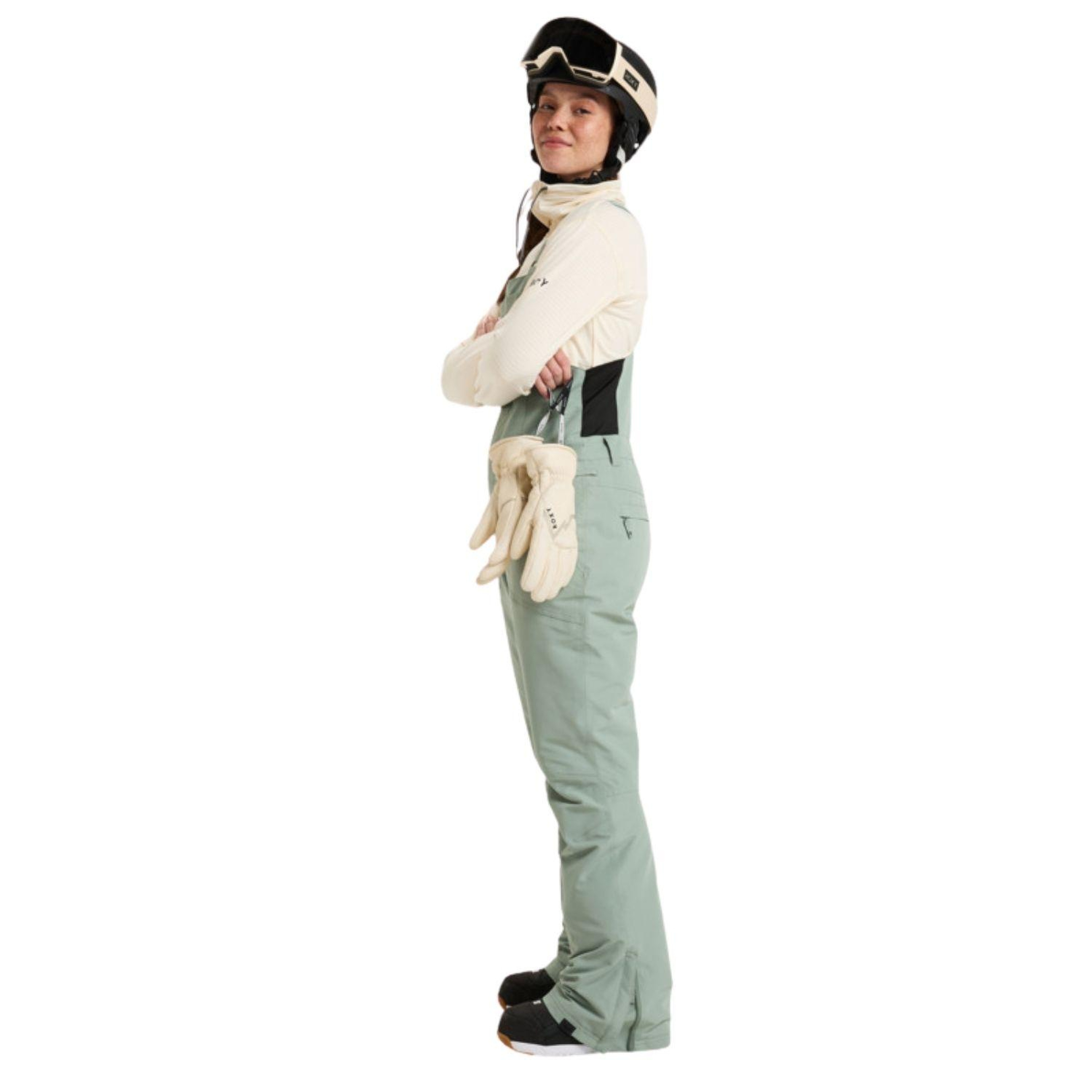 Roxy Rideout Bib Kadın Mavi Snowboard Pantolonu