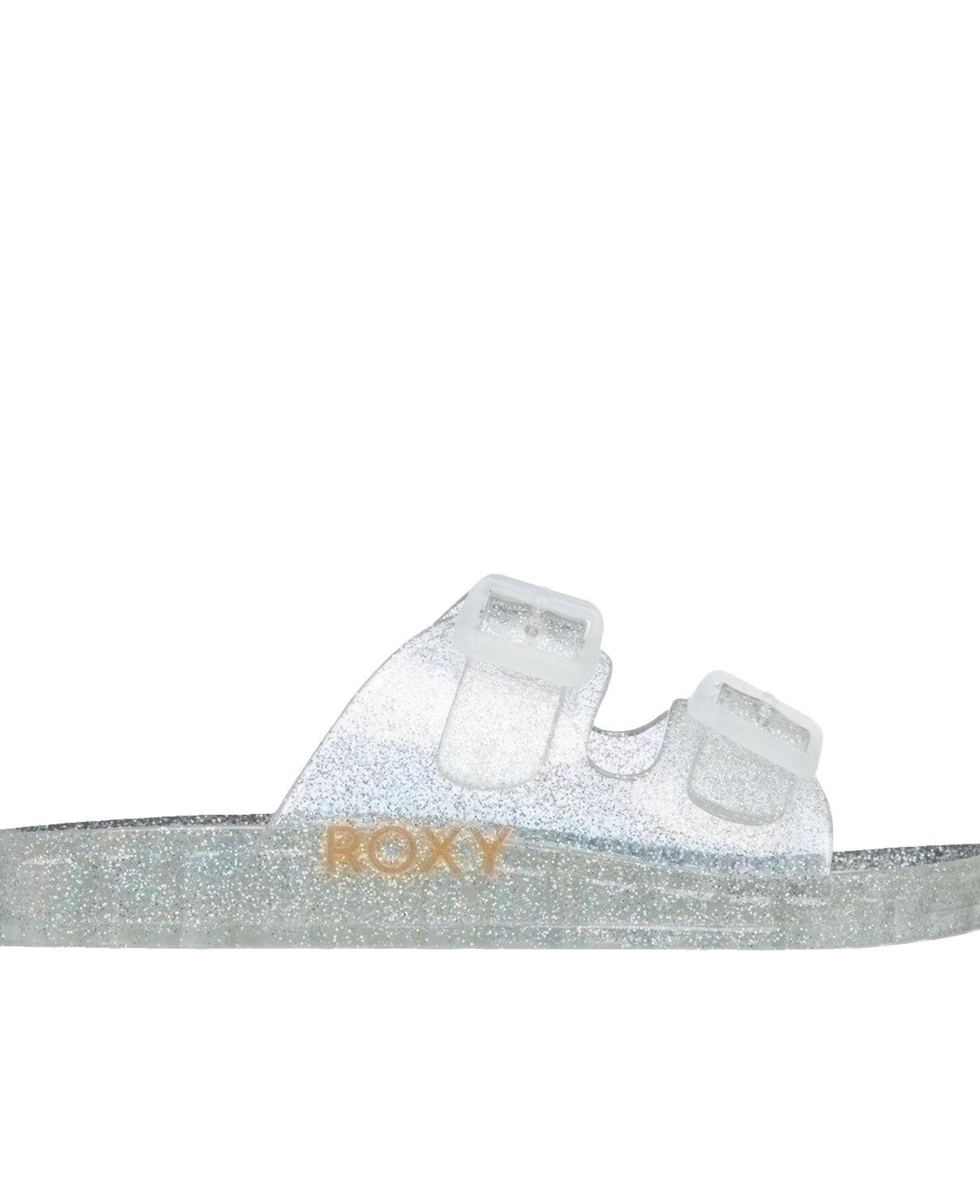 Roxy Rgkattieglitter Kız Çocuk Gri Terlik