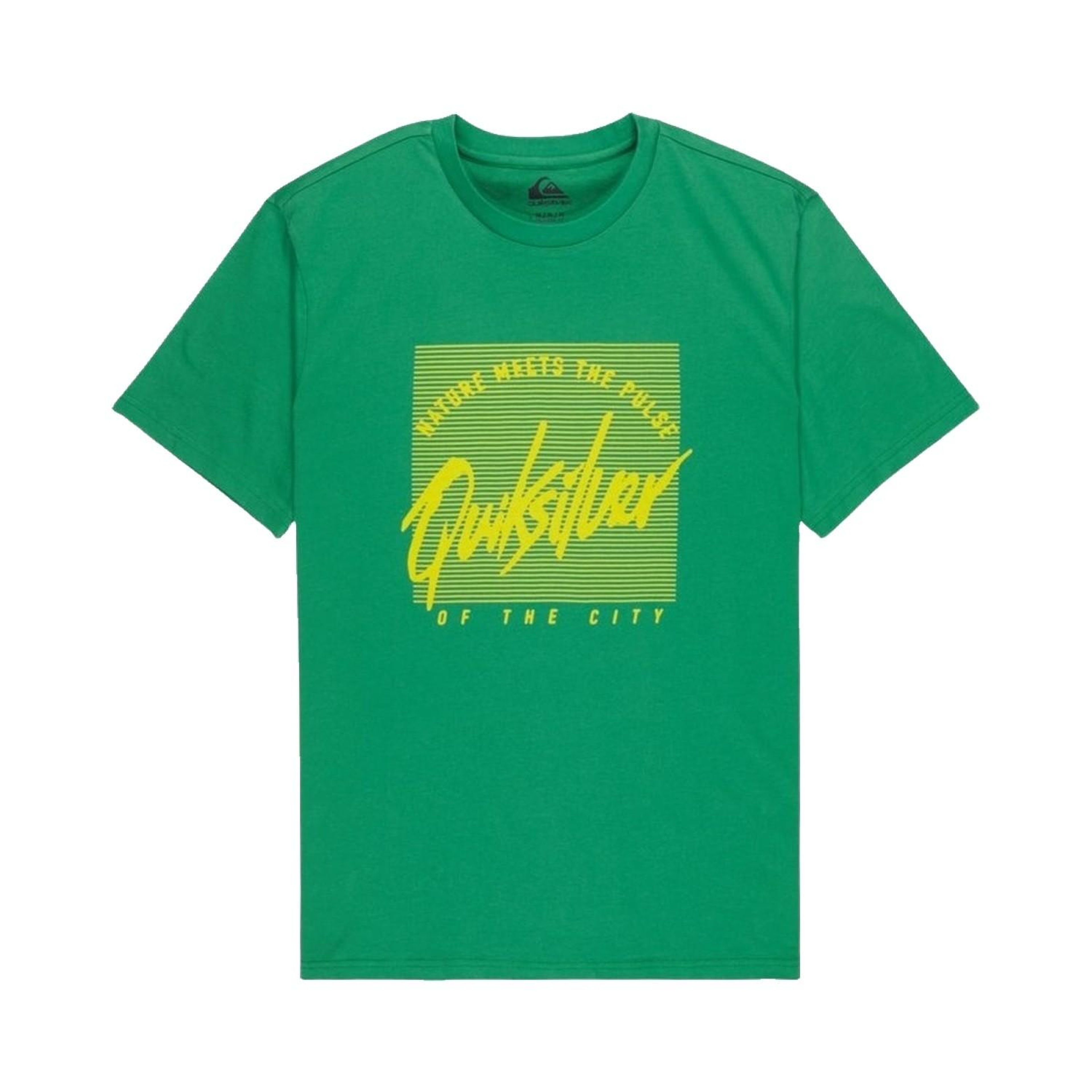 Quiksilver Retro Mood Erkek Yeşil Tişört