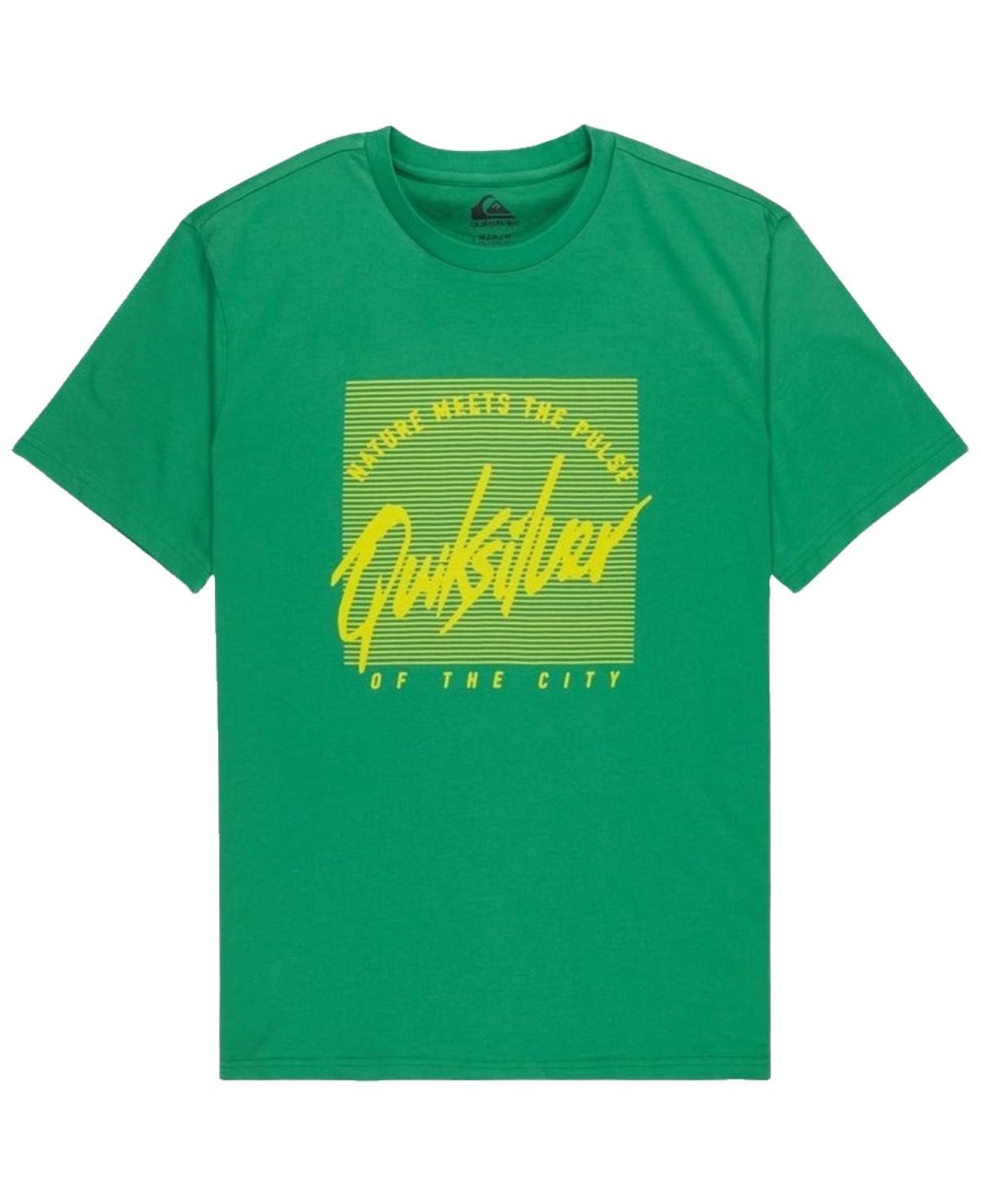Quiksilver Retro Mood Erkek Yeşil Tişört