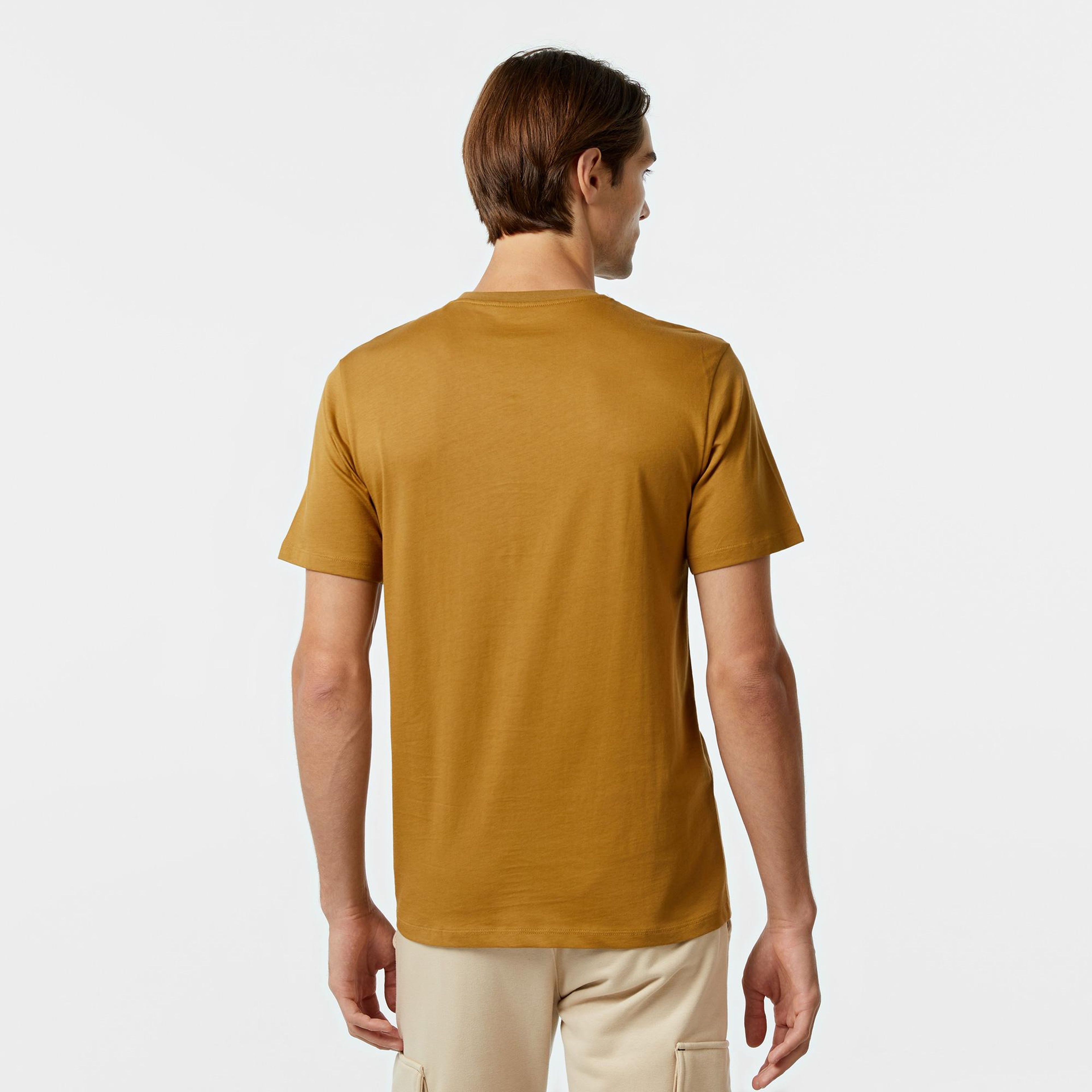 Tactical Wolves Classic Erkek Bej Günlük T-Shirt