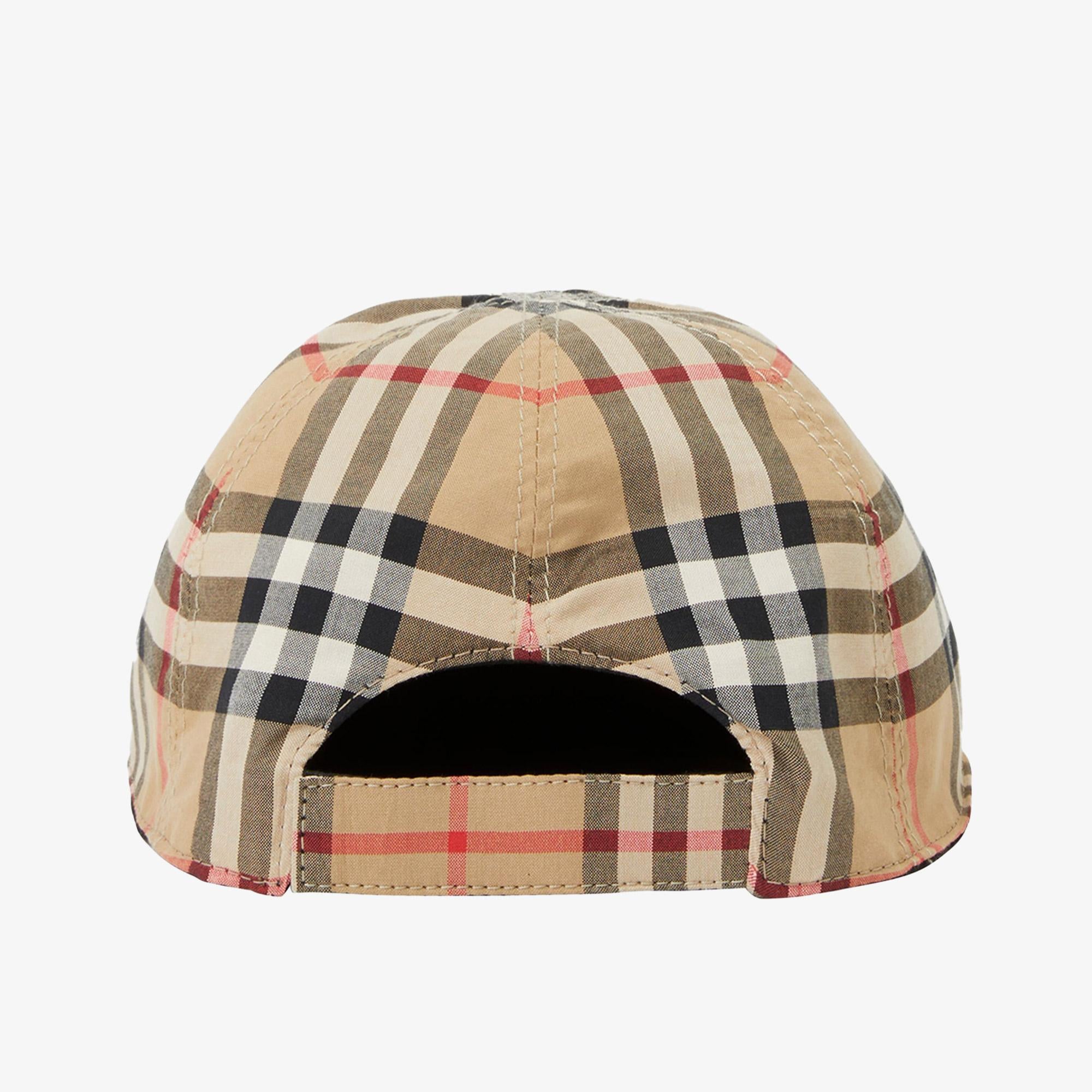 Burberry Çocuk Siyah Şapka