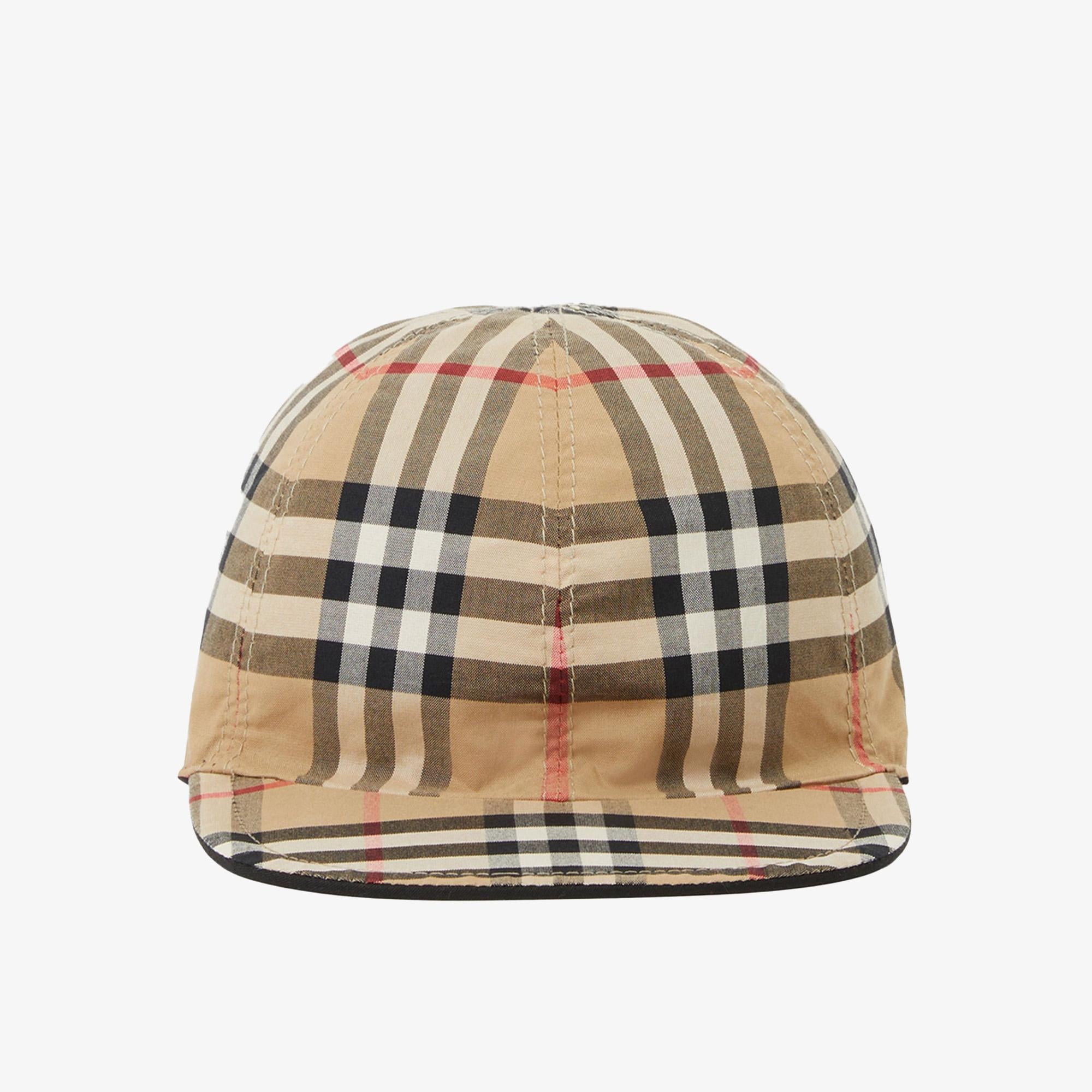 Burberry Çocuk Siyah Şapka