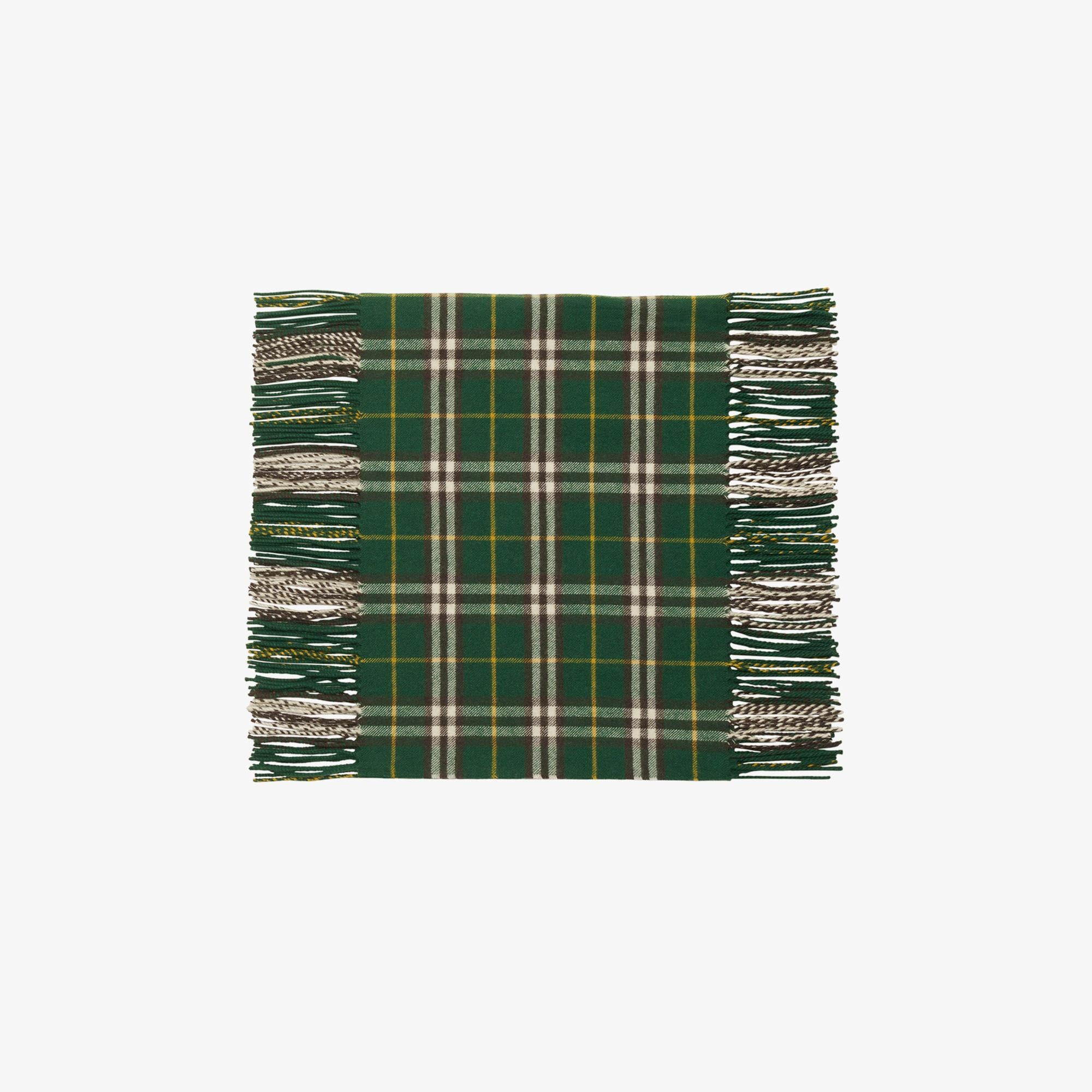 Burberry Unisex Yeşil Atkı
