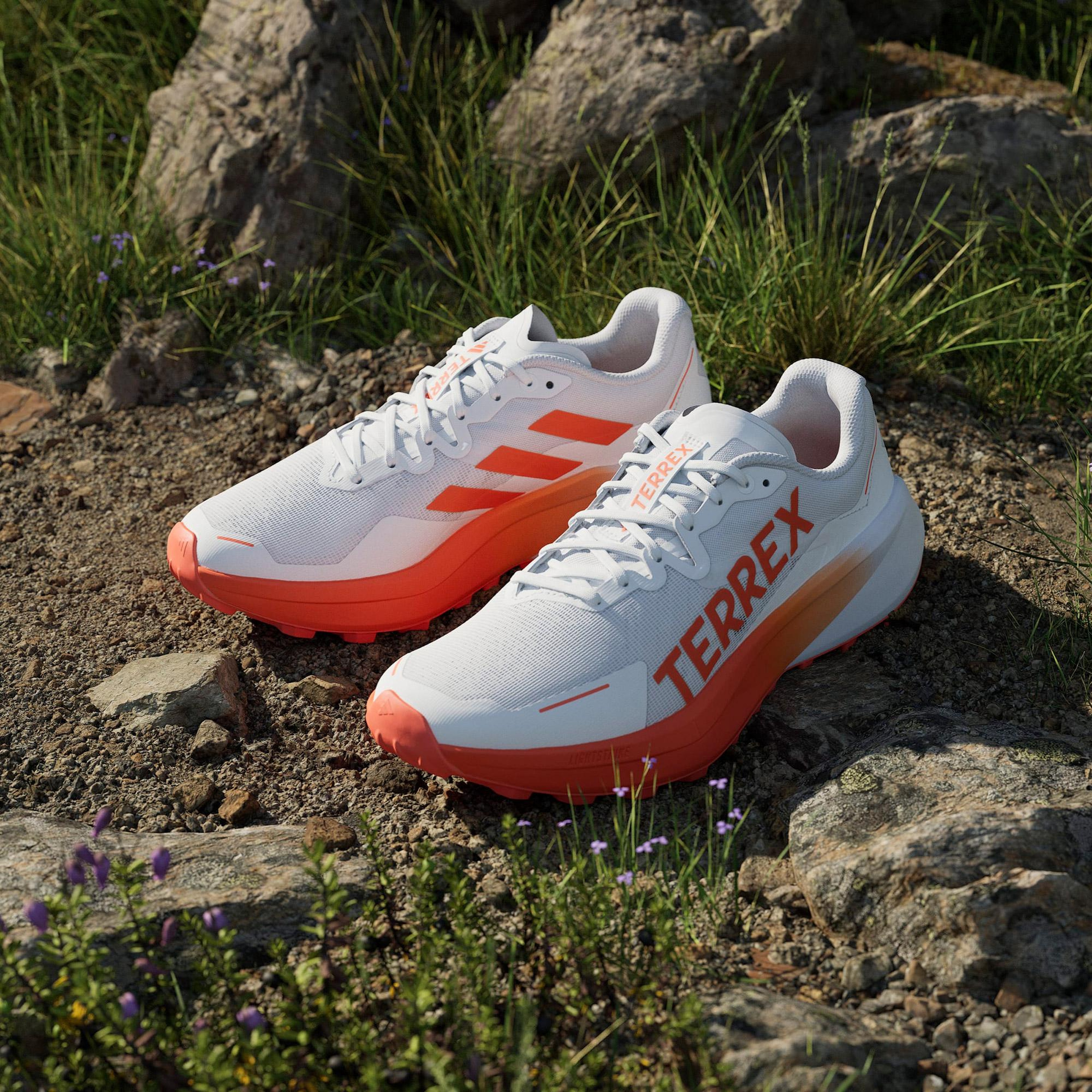 adidas Terrex Agravic 3 Arazi Erkek Beyaz Koşu Ayakkabısı