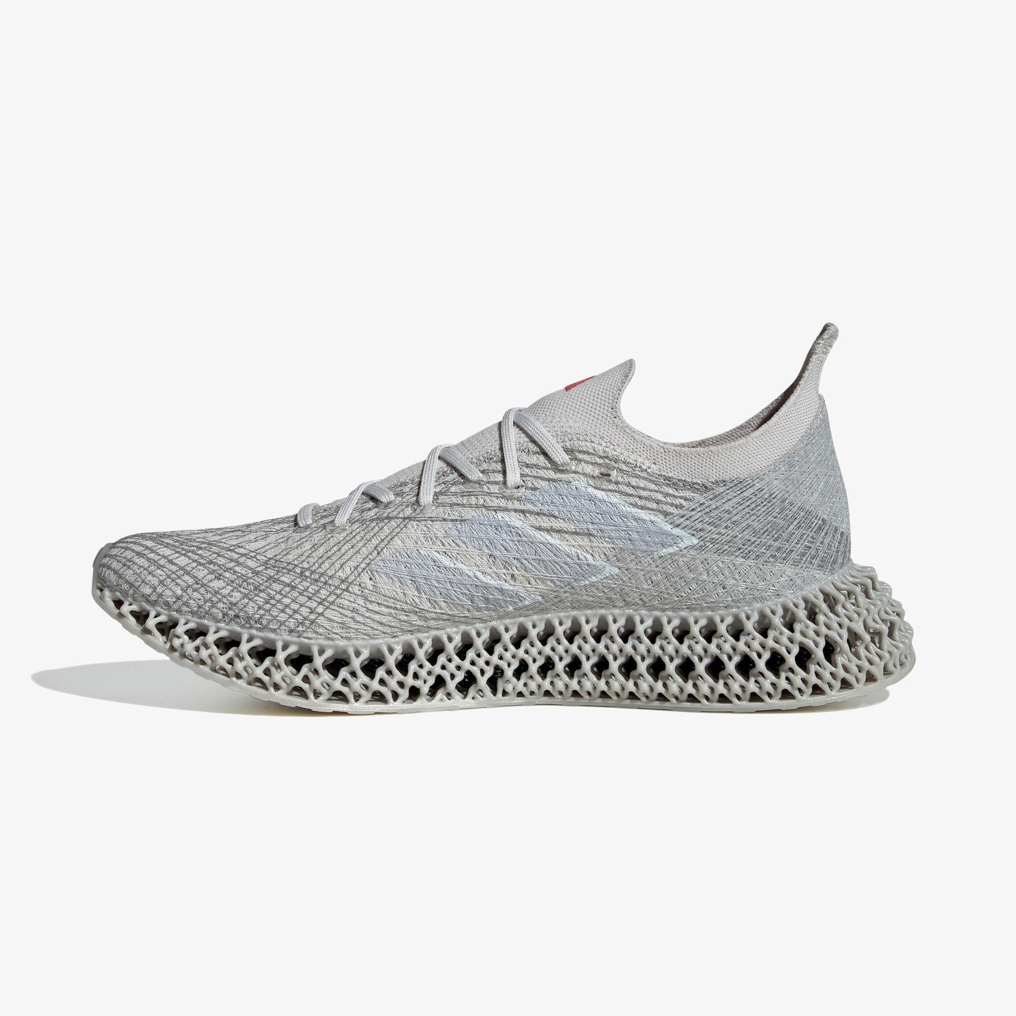 adidas 4Dfwd X Strung Erkek Gri Koşu Ayakkabısı