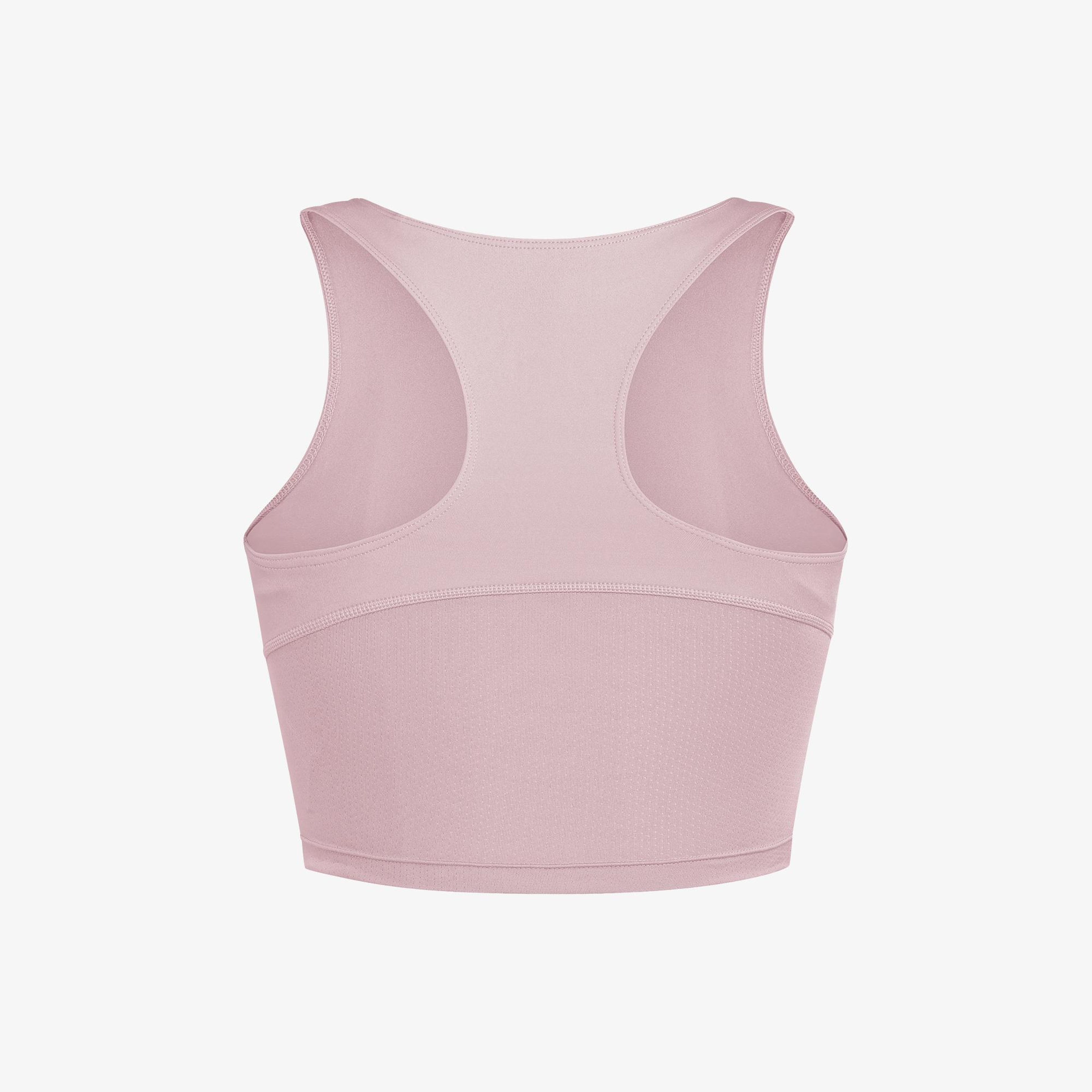 adidas Essentials Running Crop Kadın Pembe Koşu Bra