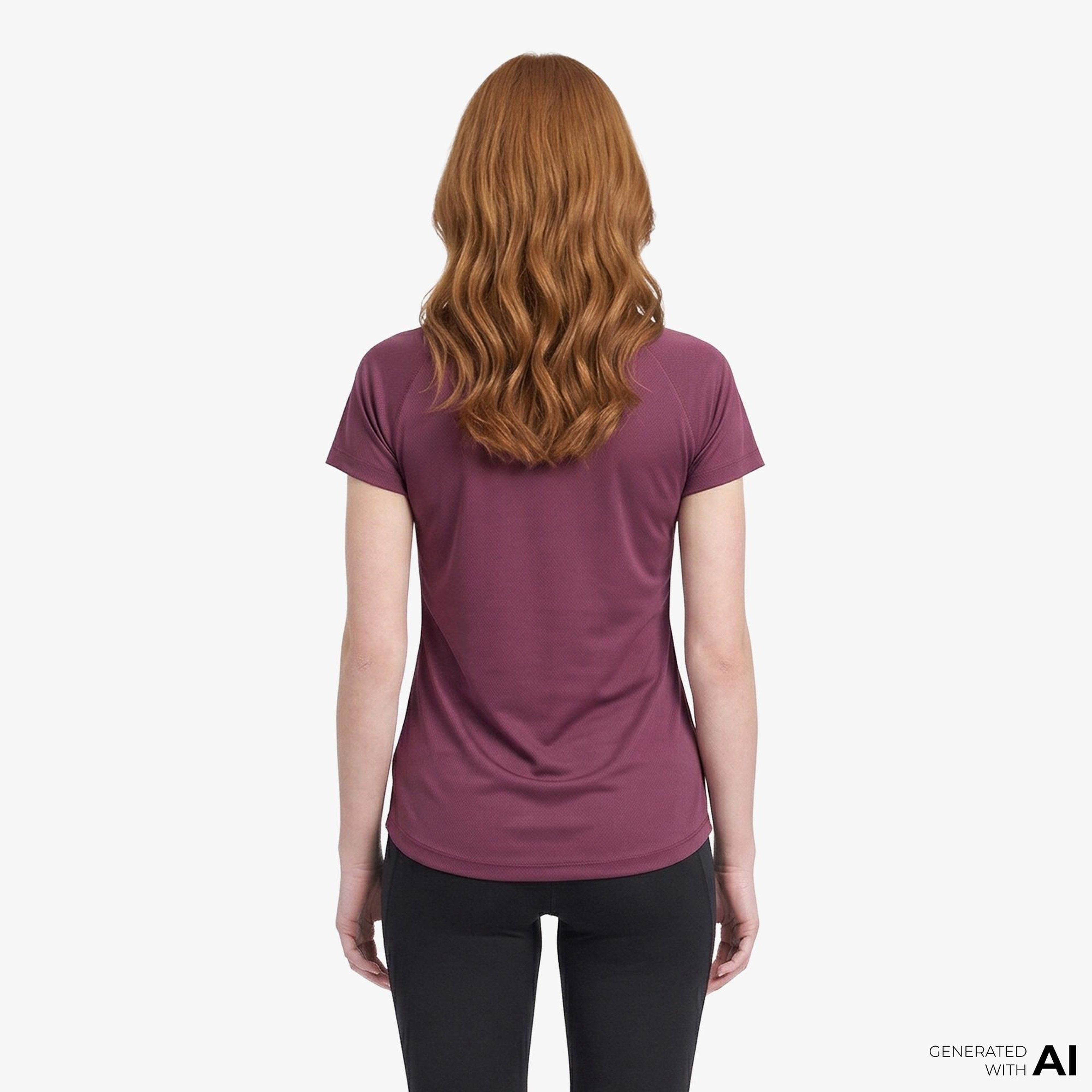 Energetics Natalja Ss Kadın Mor Koşu T-Shirt